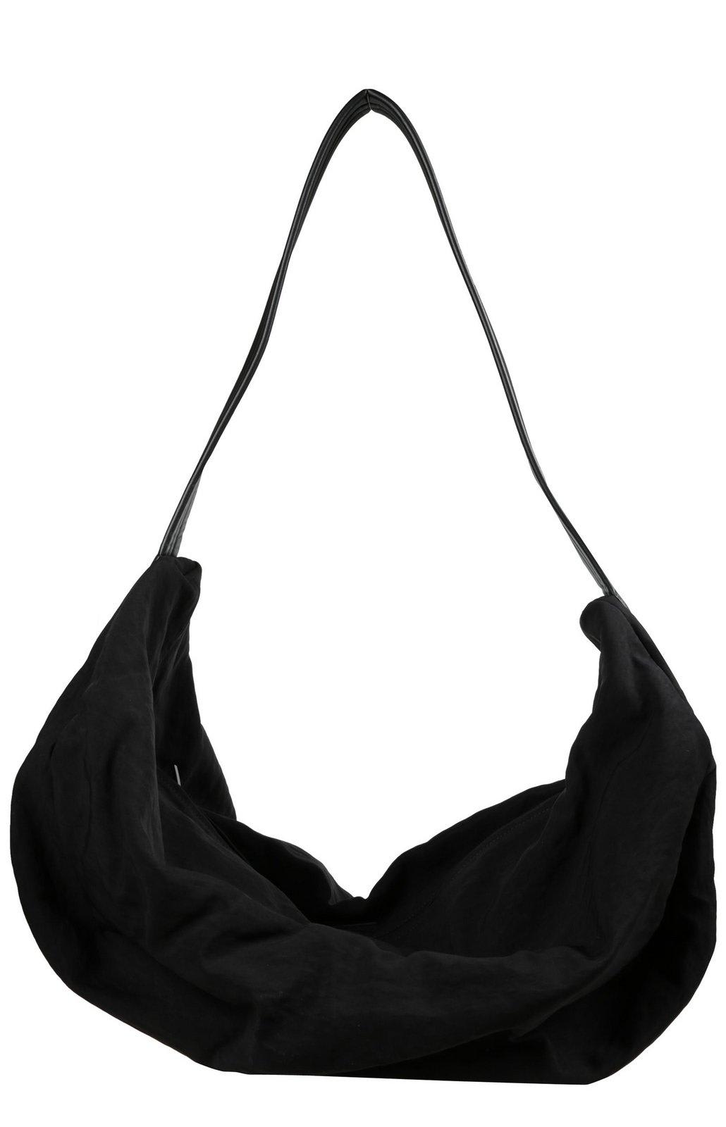 Fear Of God Shell Logo Patch Crossbody Bag In Black