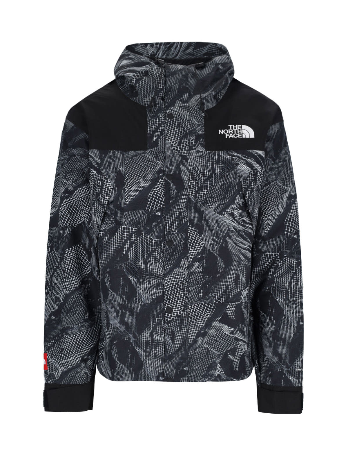 Shop The North Face Mountain Mono Jacket In Black