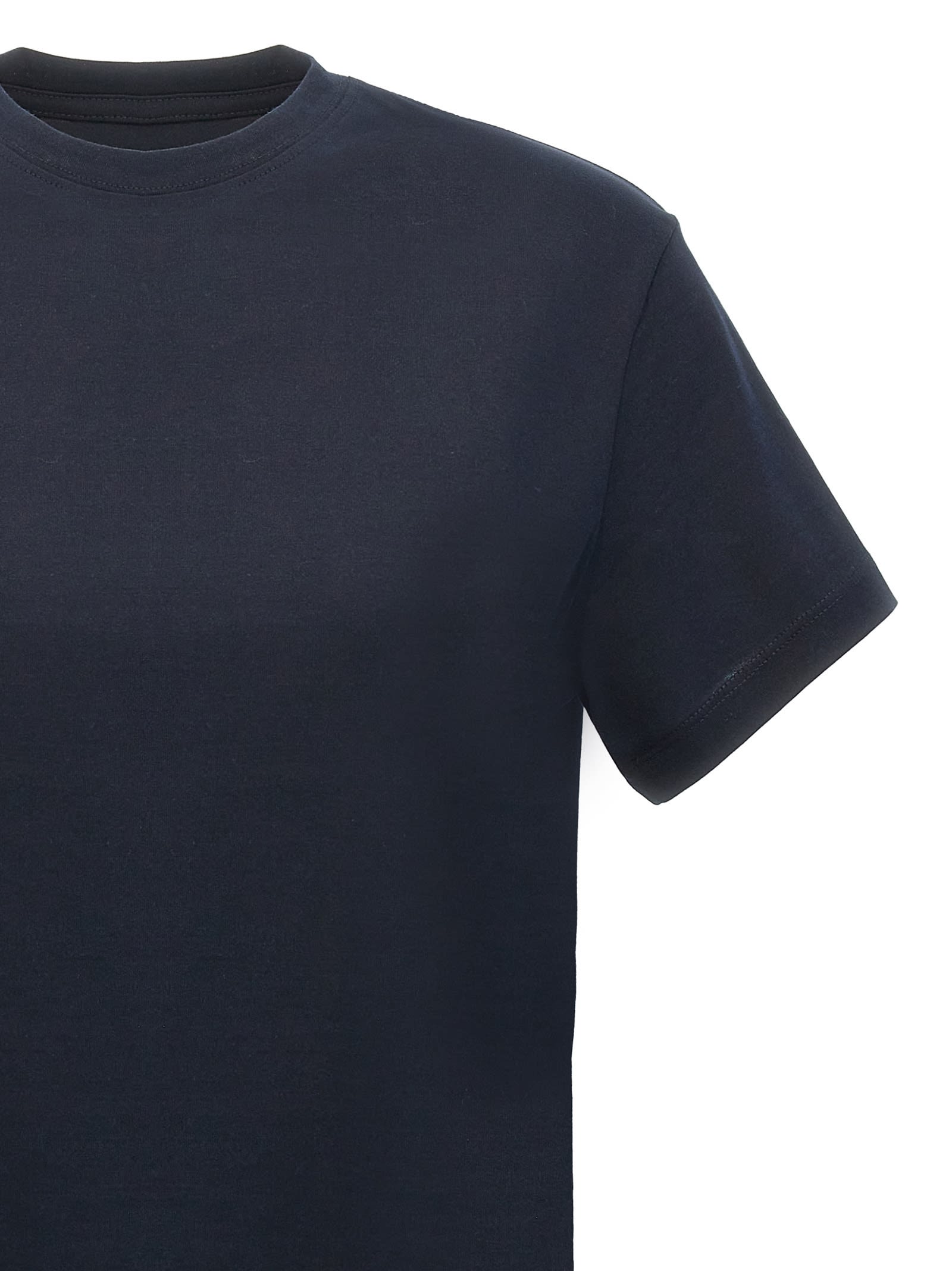 Shop Studio Nicholson Marine T-shirt In Blue