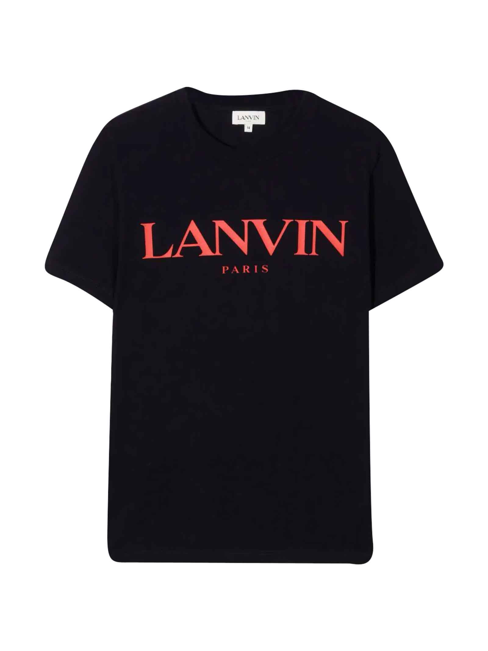 Lanvin Black Unisex T-shirt