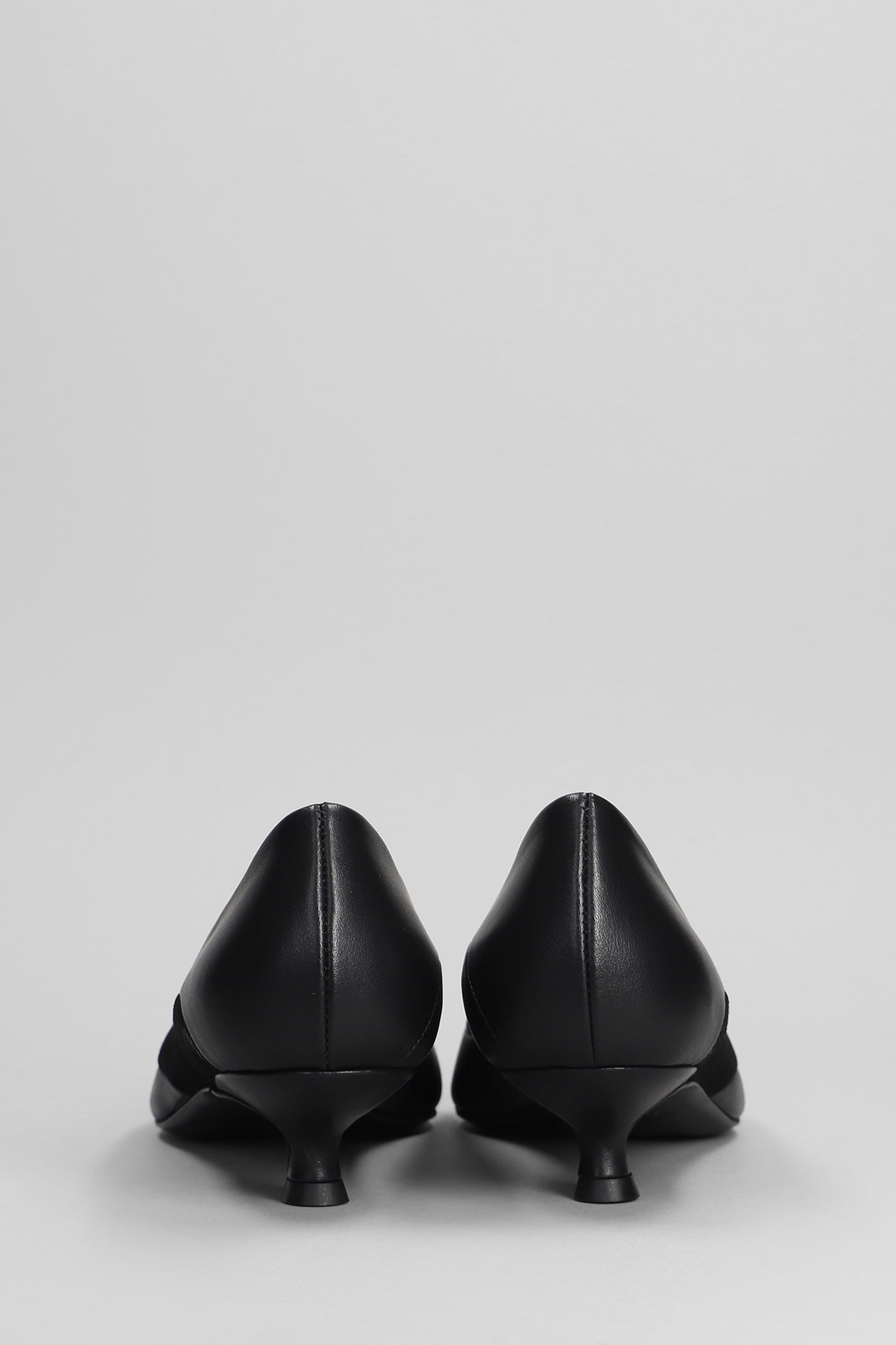 Shop Marc Ellis Pumps In Black Suede And Leather