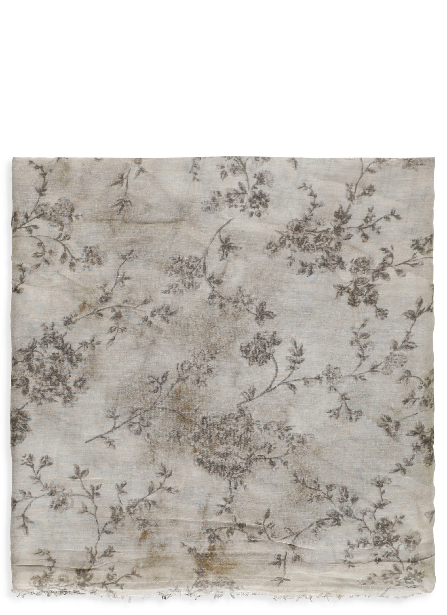 Uma Wang Scarf With Floral Pattern