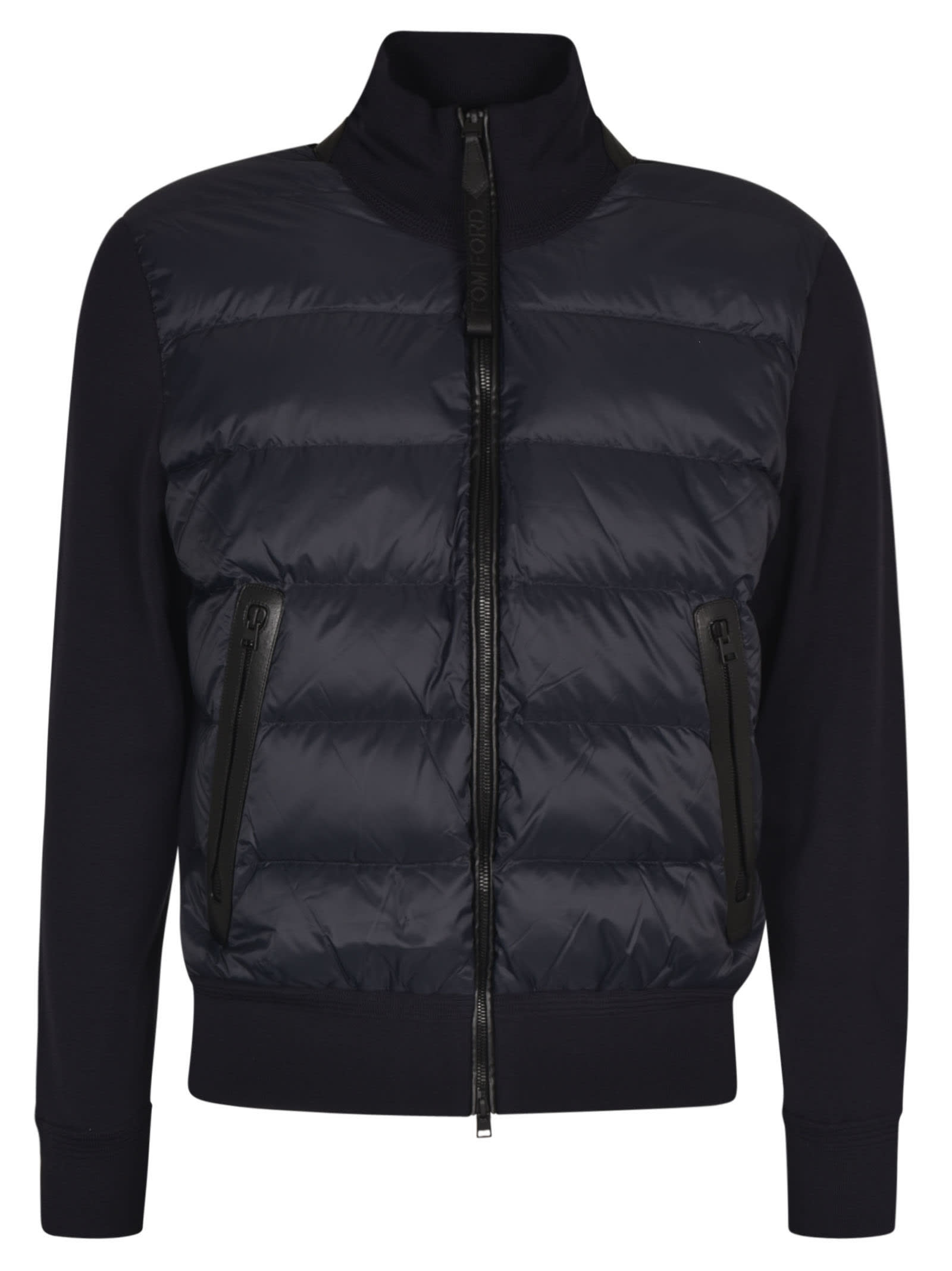 TOM FORD HIGH NECK ZIP PADDED JACKET