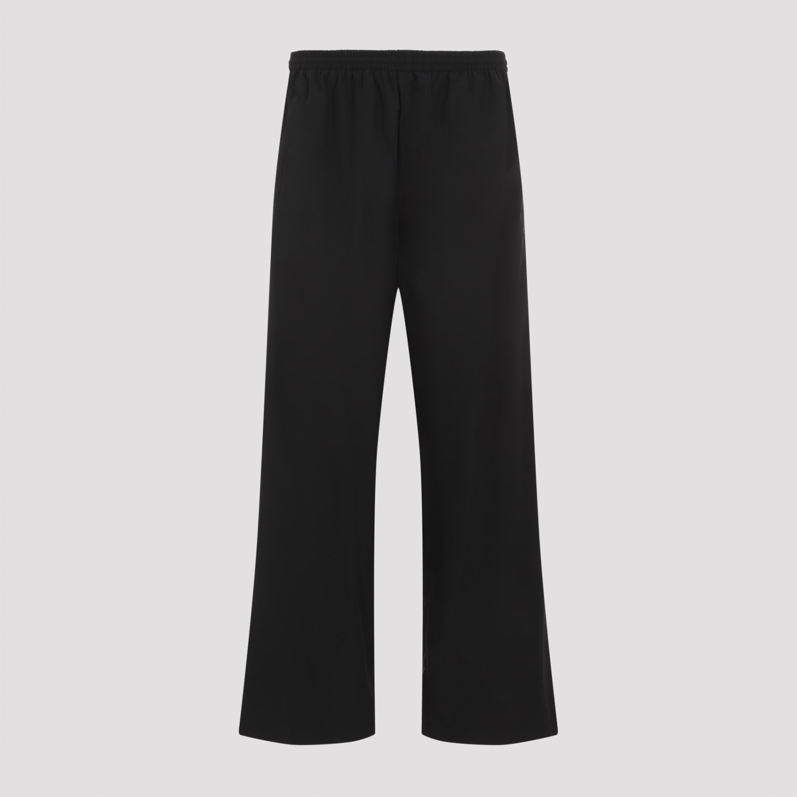 Shop Balenciaga Medium Fit Tracksuit Pants In Black