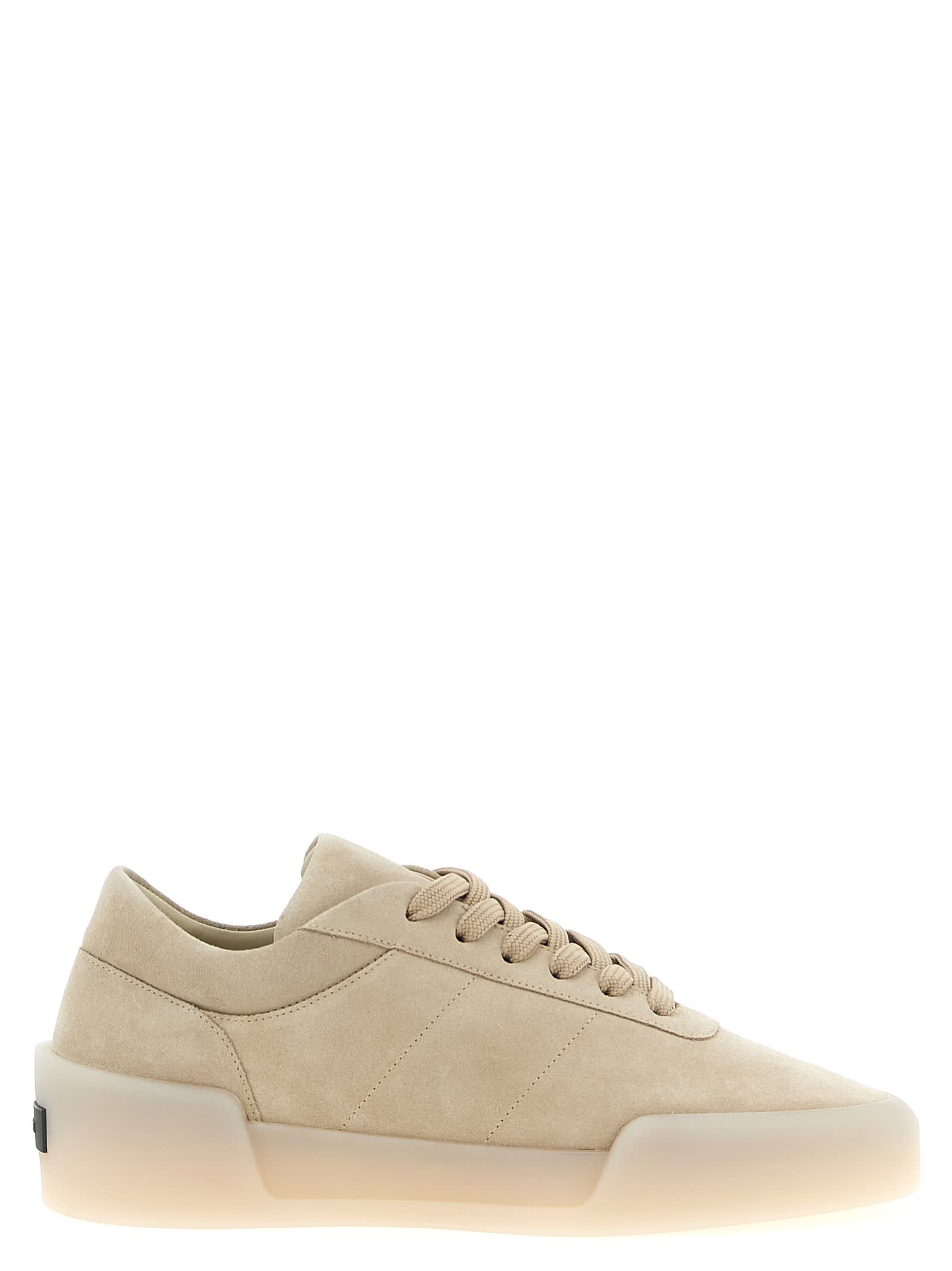 Fear Of God Lace-up Aerobic Low Sneakers In Brown