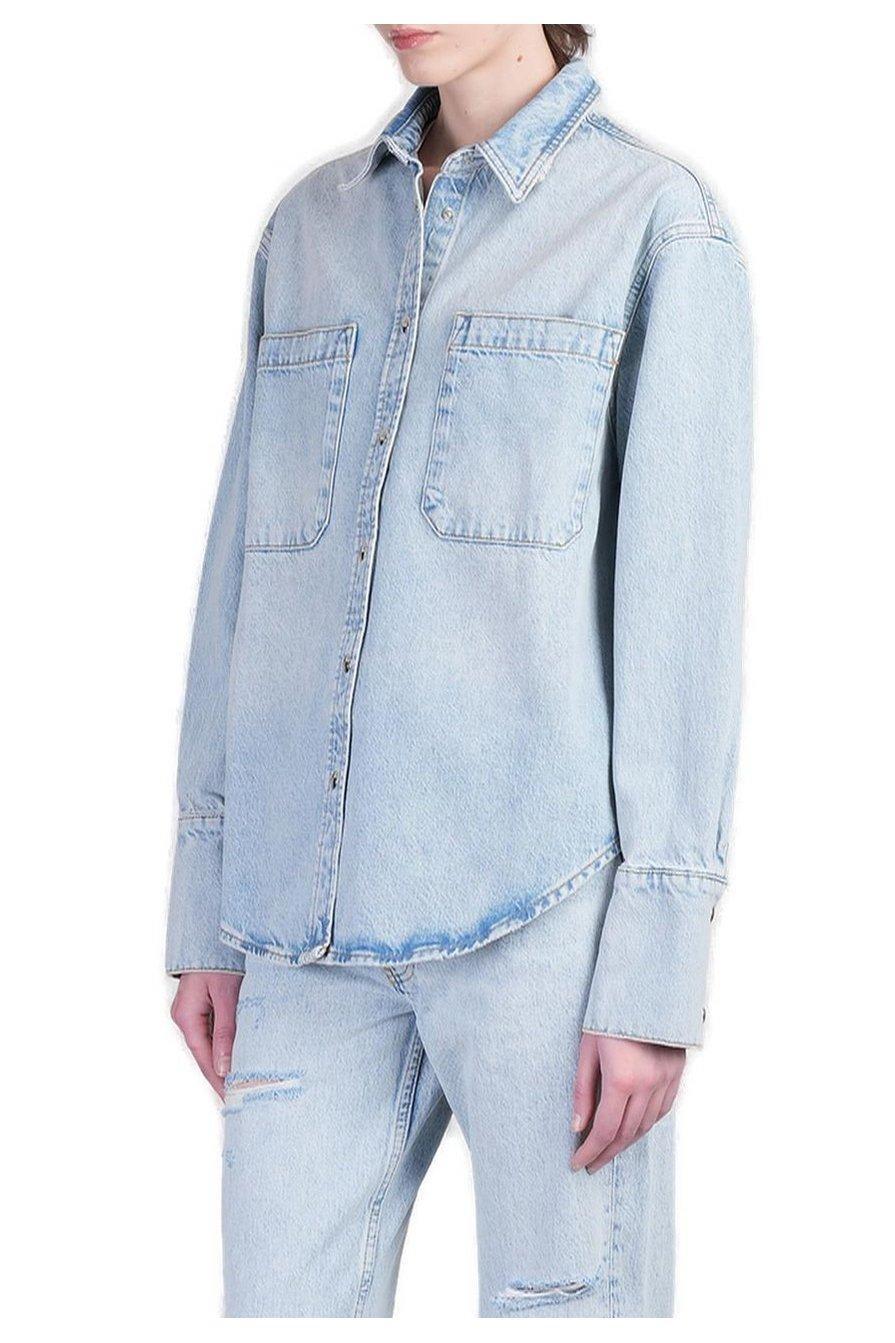 ANINE BING DANTE LONG SLEEVED OVERSIZED SHIRT
