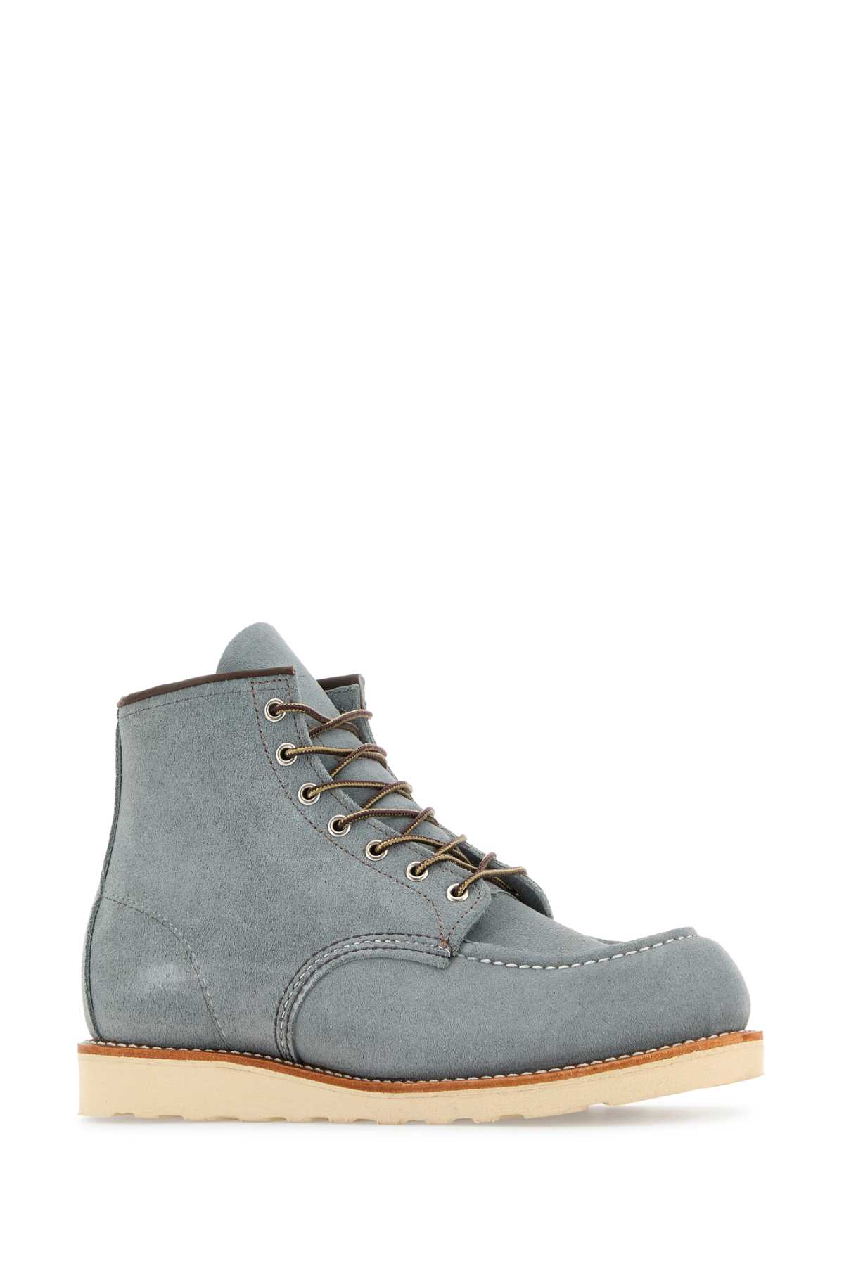 Red Wing Light Blue Suede Ankle Boots In Dustyblueabilene