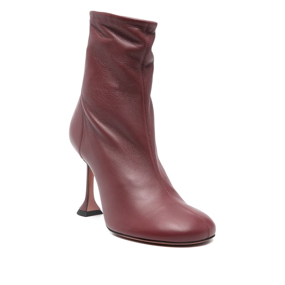 Amina Muaddi Shoes Red In Red