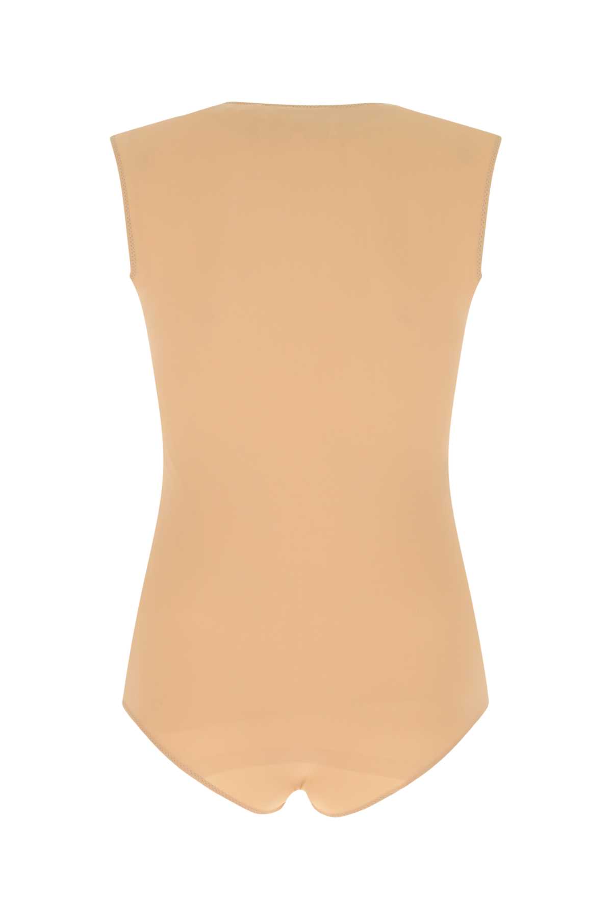 Shop Maison Margiela Skin Pink Stretch Nylon Body In 121