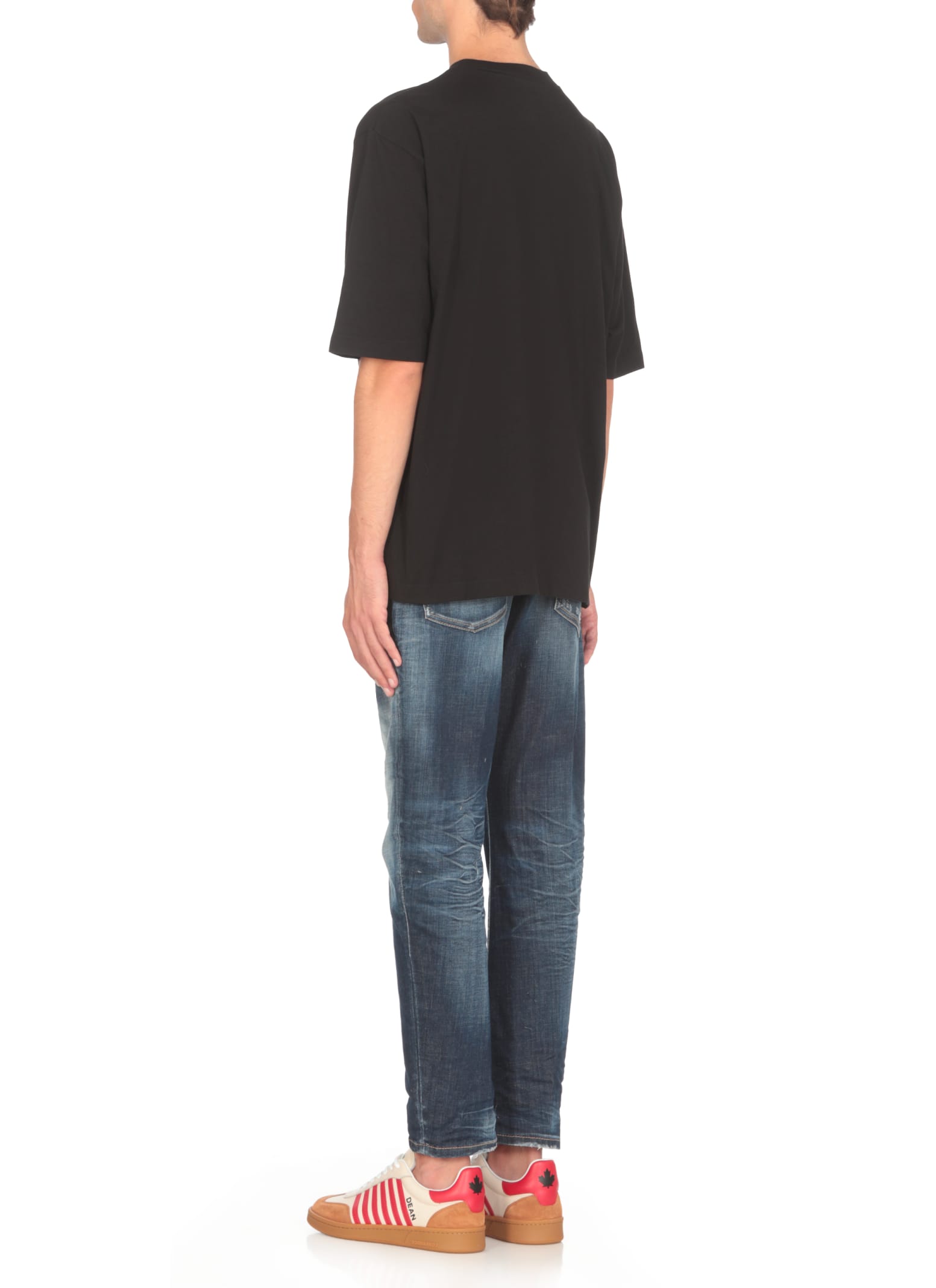 Shop Dsquared2 Be Icon Loosel Fit Tee T-shirt