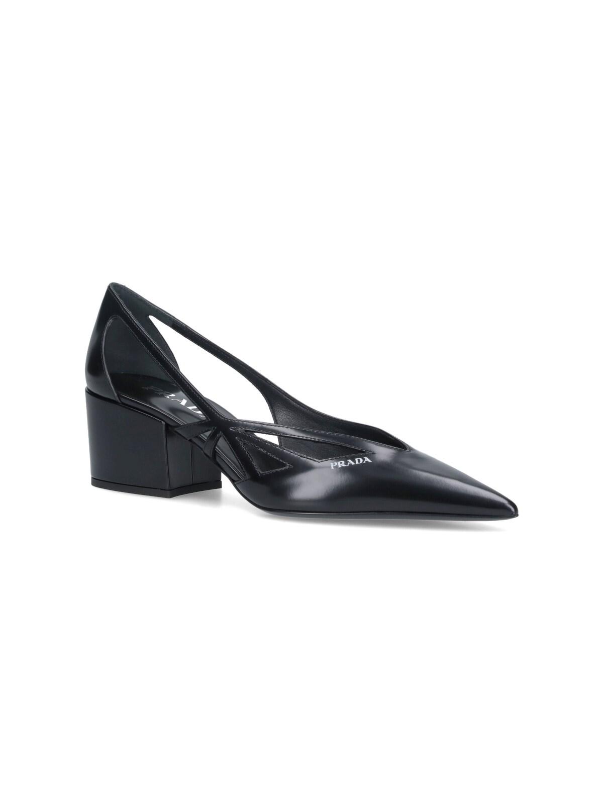 PRADA CUT-OUT PUMPS 