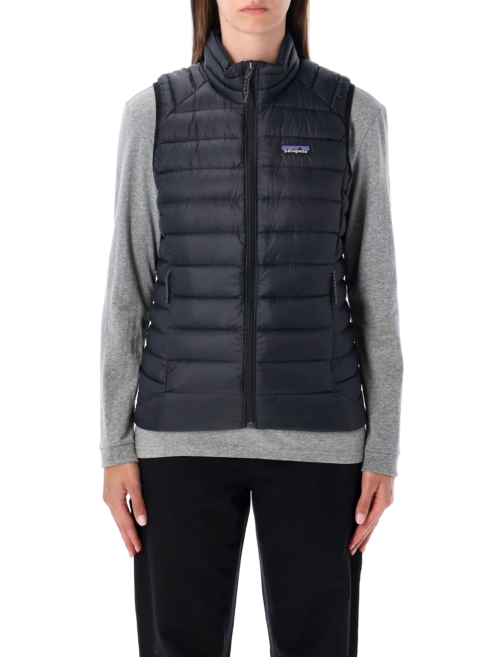 Patagonia Down Sweater Recycled Down Vest In Black