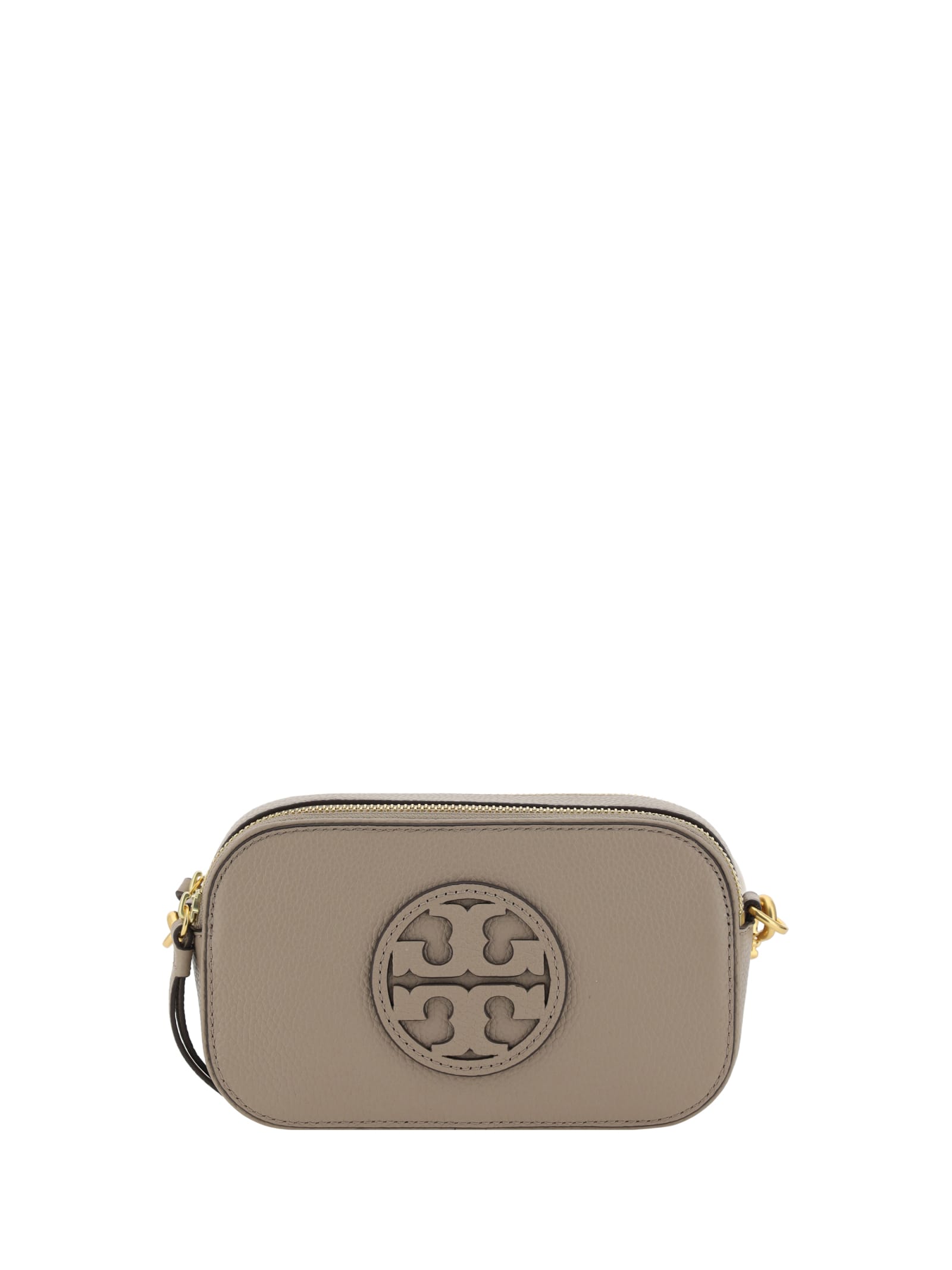 TORY BURCH ROBINSON CROSSHATCHED CONVERTIBLE SHOULDER BAG 