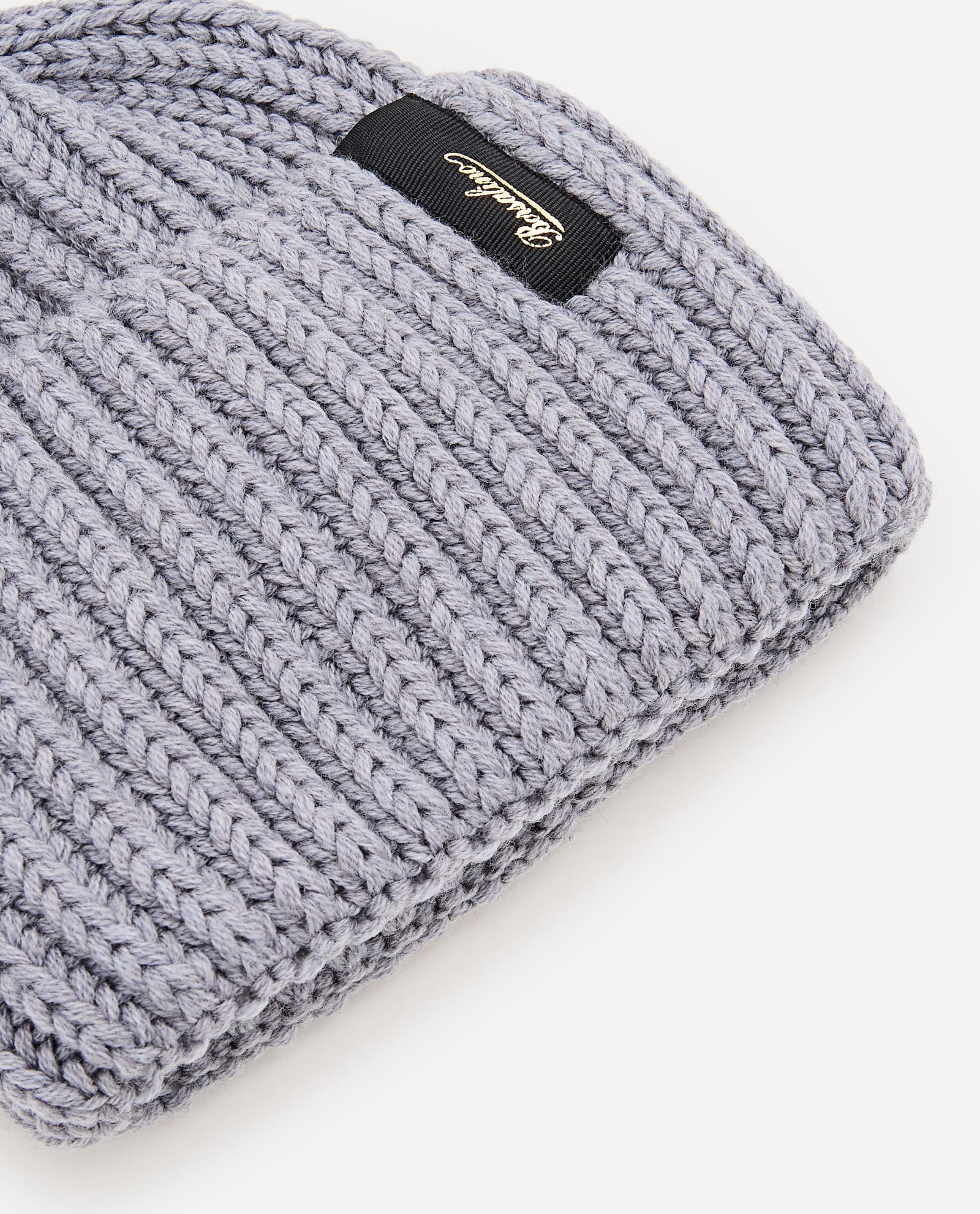 Borsalino Wool Beanie In Gray