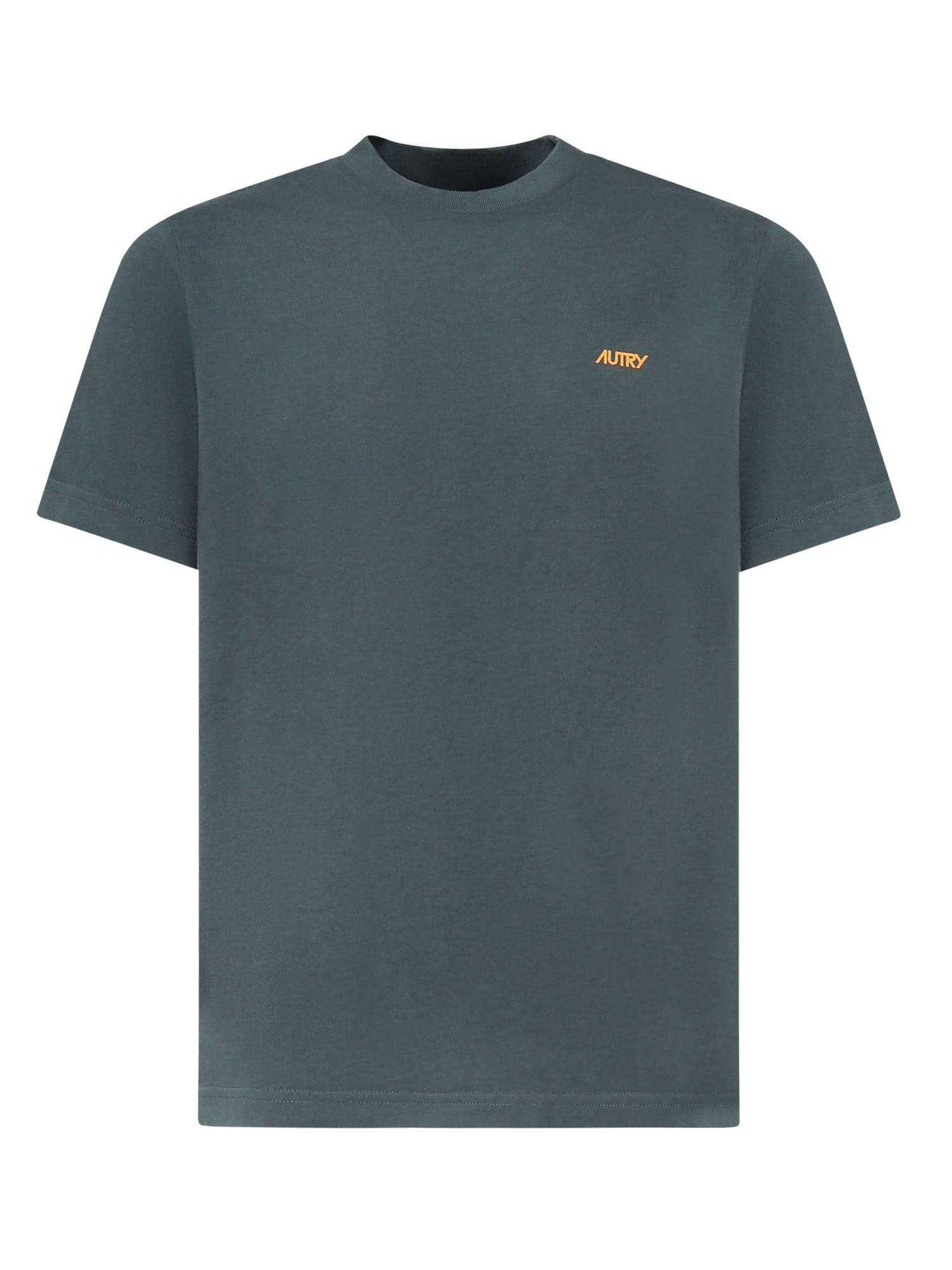 Autry T Shirt Main Man Cotton Conifer In Green
