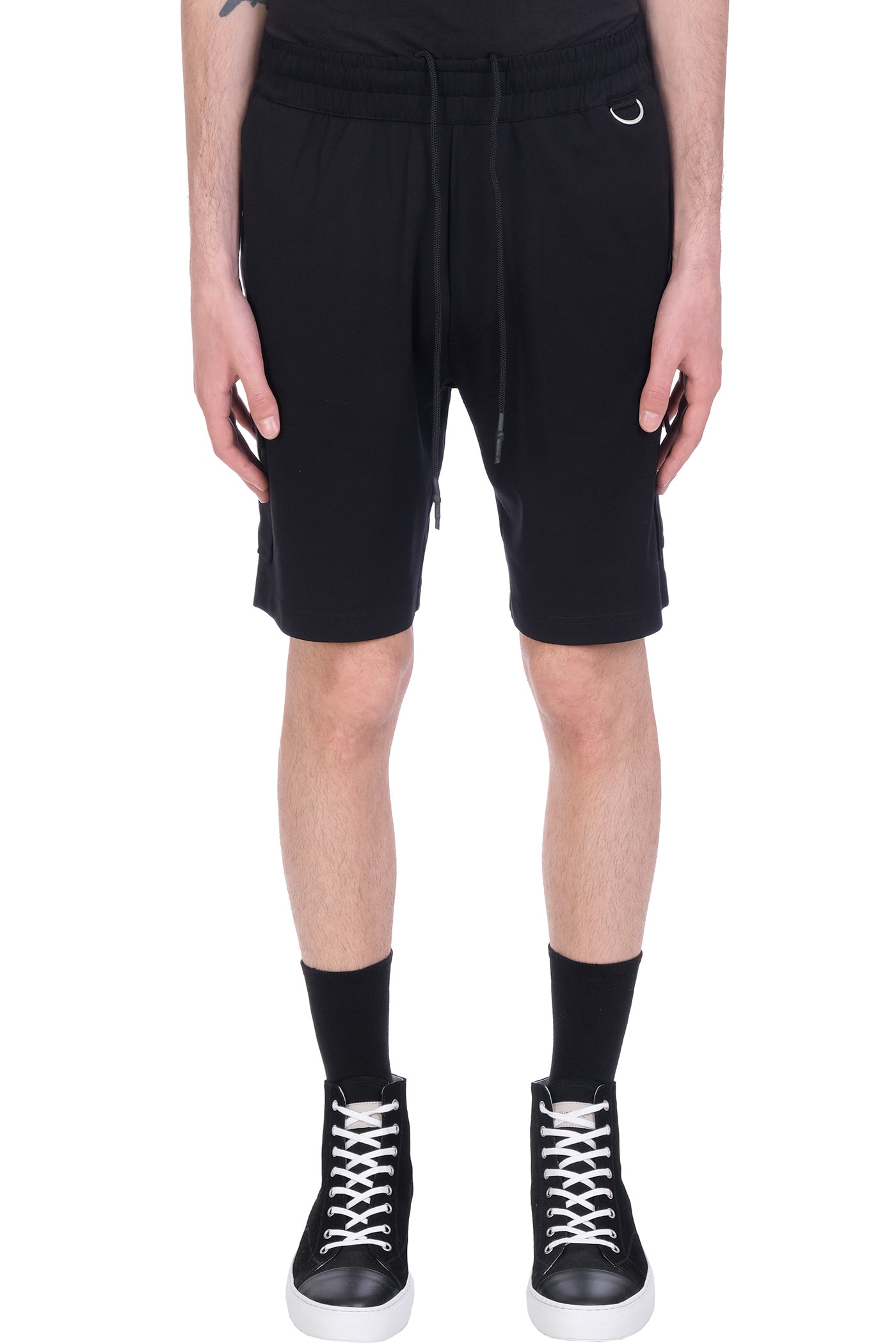 Low Brand Shorts In Black Viscose