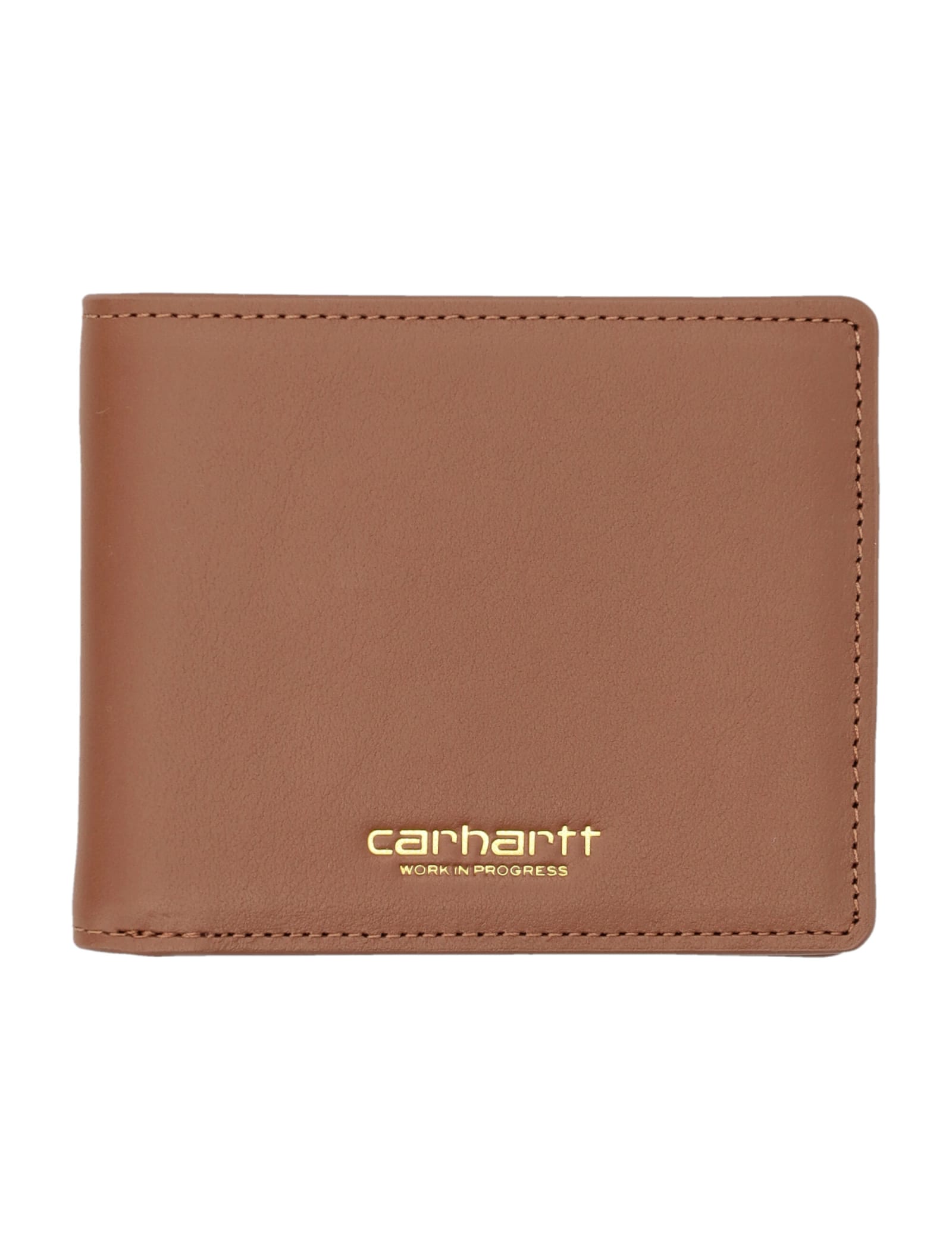 Shop Carhartt Vegas Billfold Wallet In Cognac