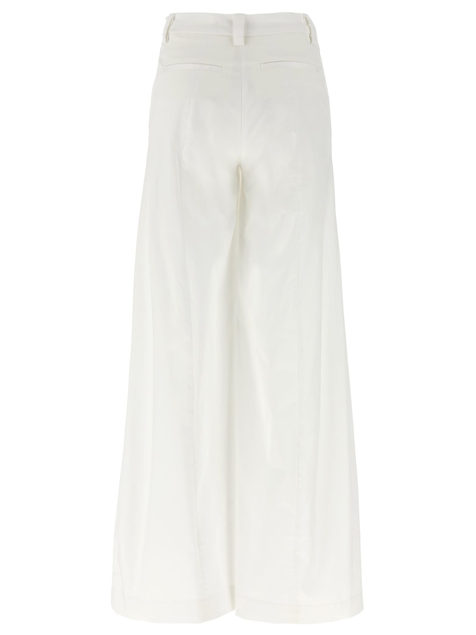 The Latest Billie Trousers In White