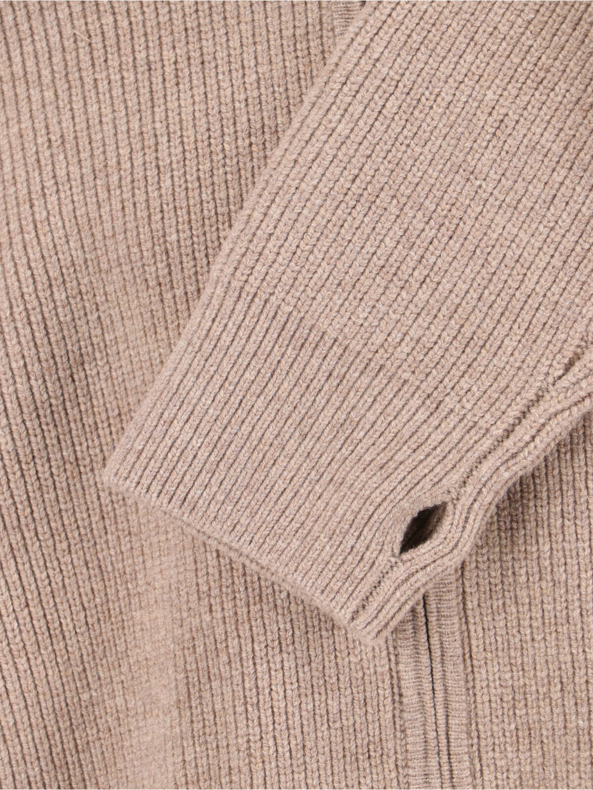 Studio Nicholson Sandos Zip Sweater In Brown