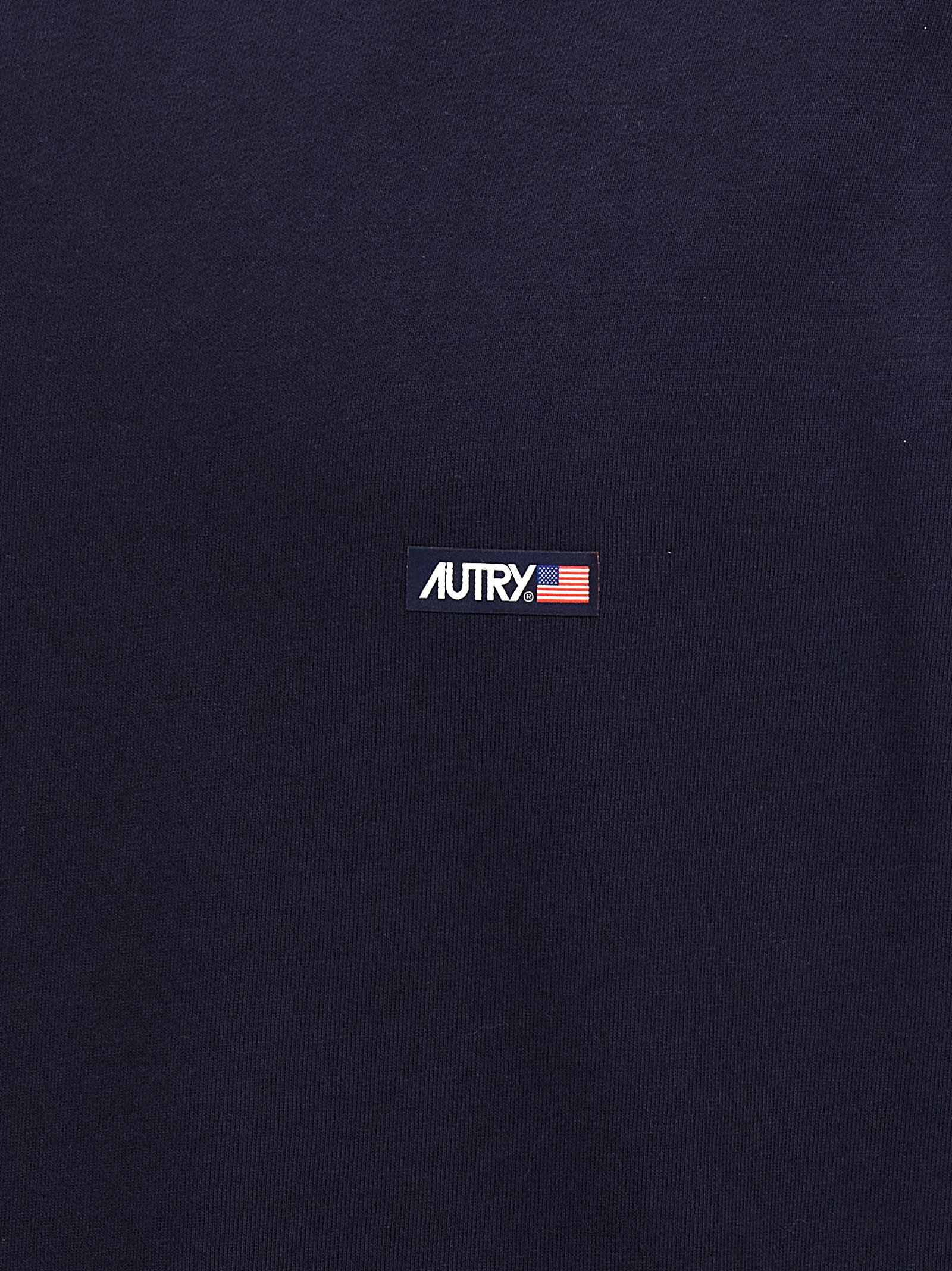 Shop Autry Logo Patch Sweatshirt In Blu