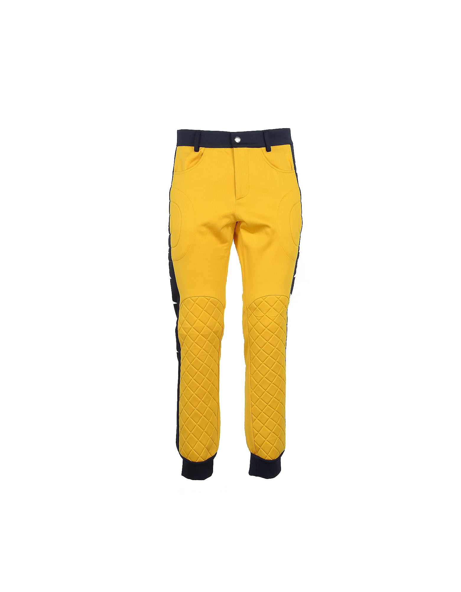 Moschino Mens Yellow Pants