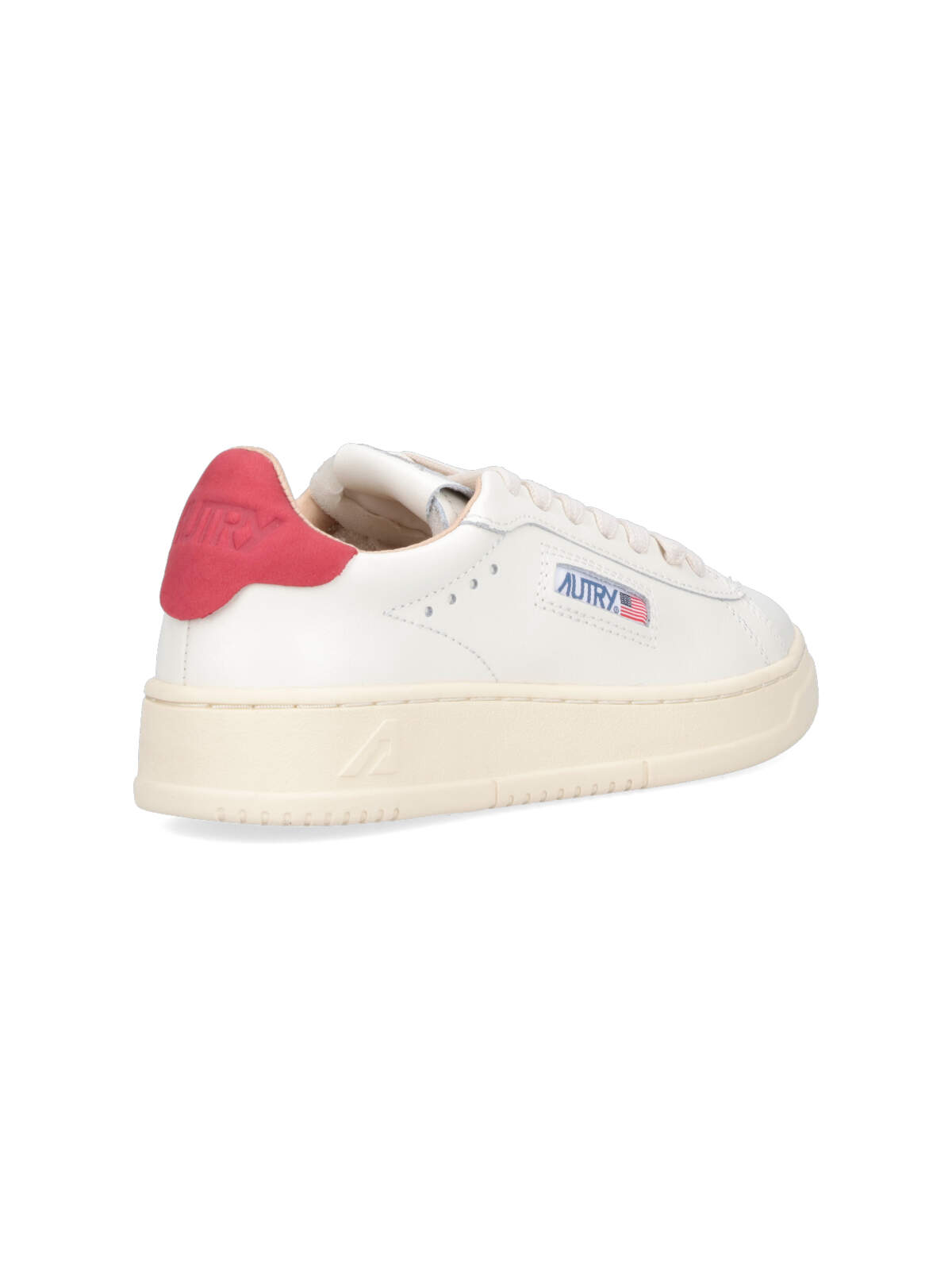 Shop Autry Dallas Low-top Sneakers In White