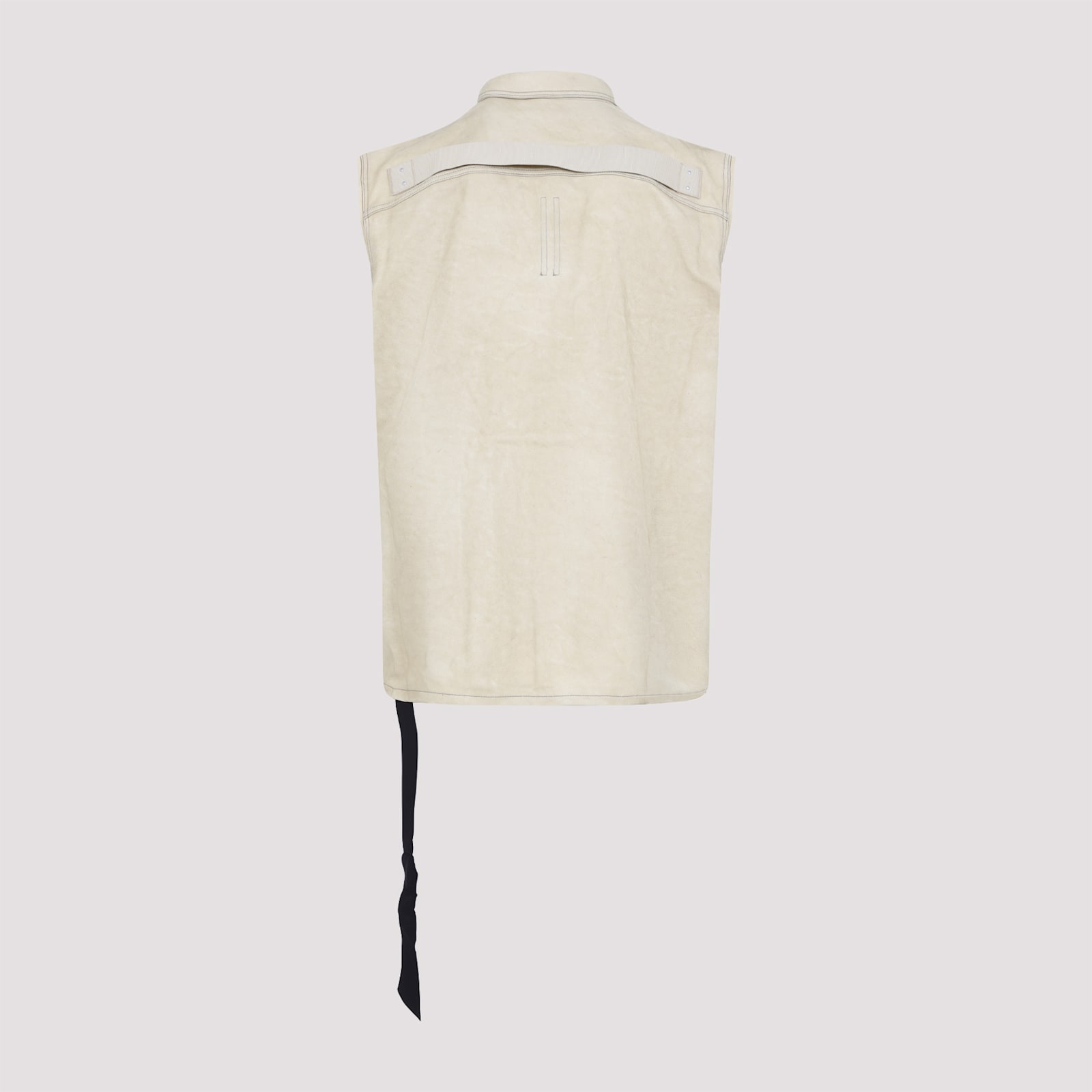 Drkshdw Sl Tommy Jumbo Jacket In Parchment Black