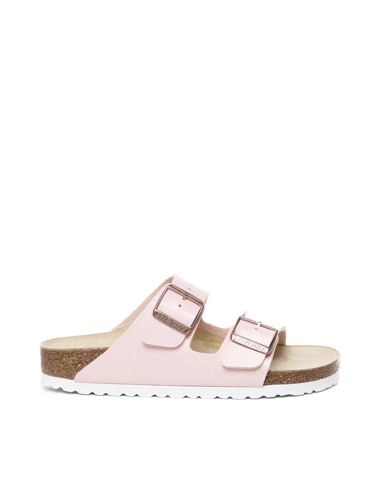 Shop Birkenstock Arizona Sandals In Light Rose