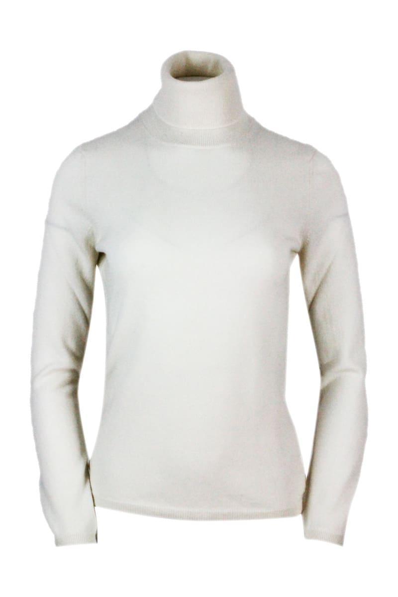 Malo High-neck Sweater In Precious And Soft Cashmere