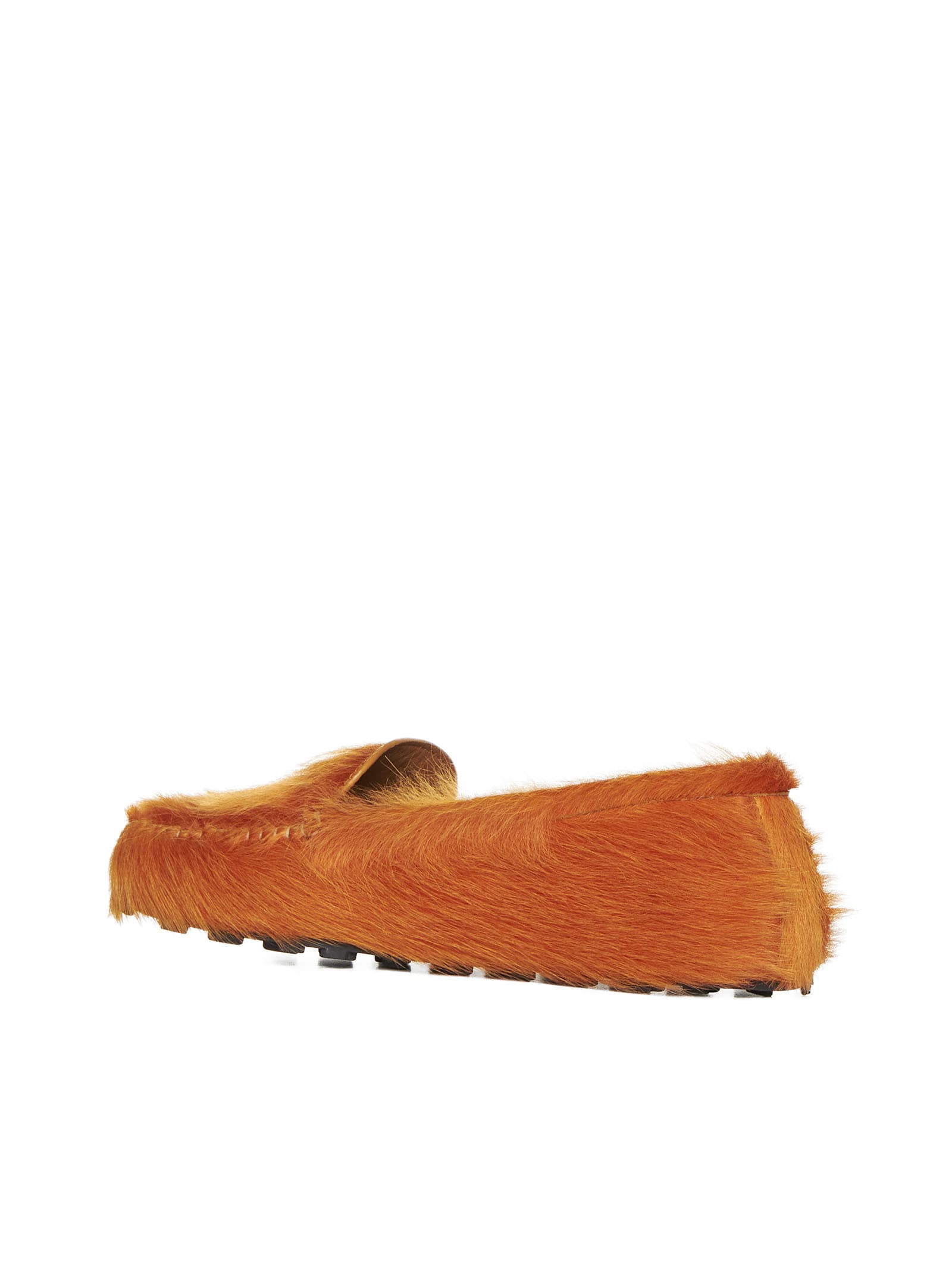 Shop Marni Loafers In Arancione