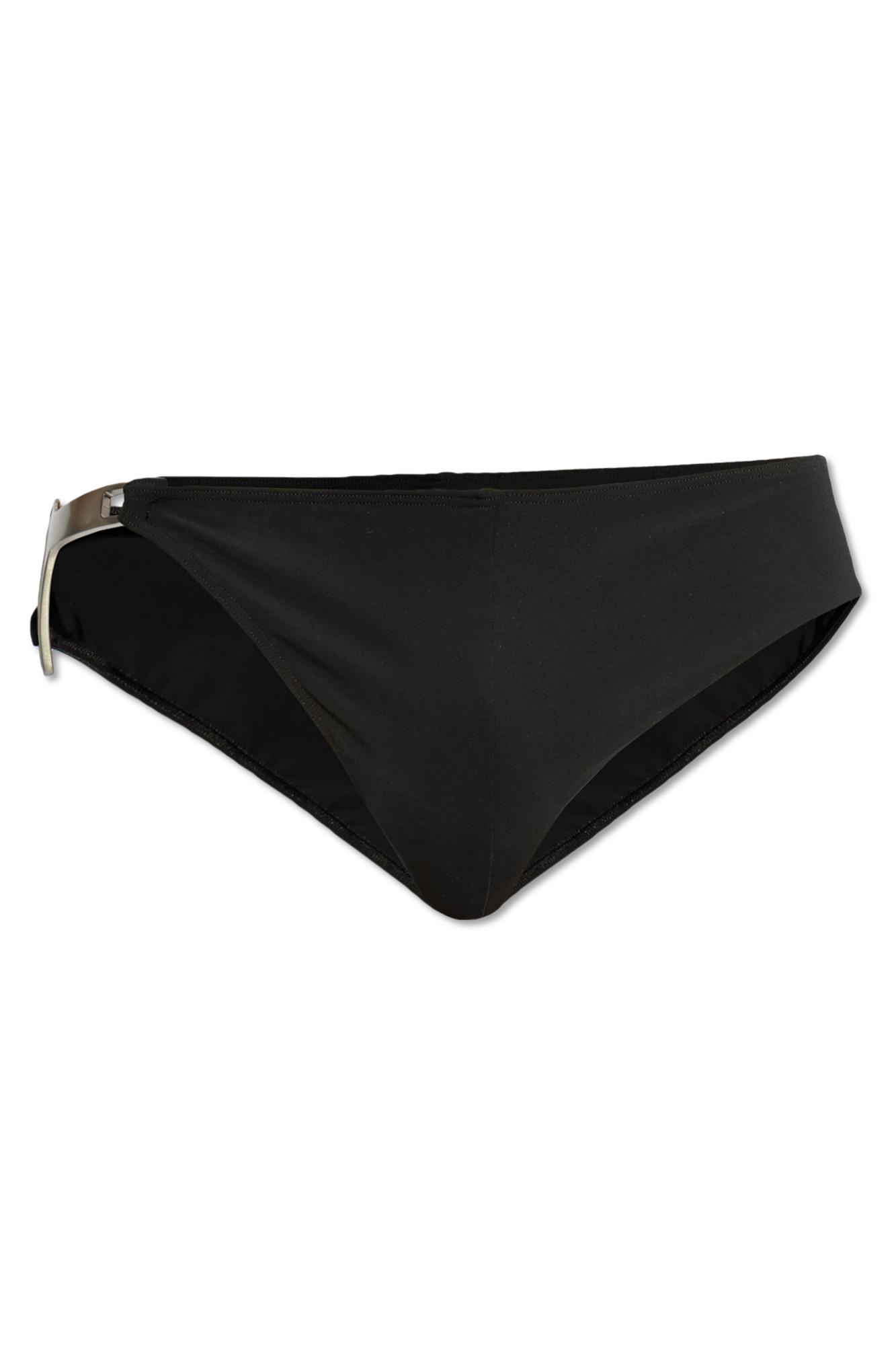 Rick Owens Triangular Underwear In Black