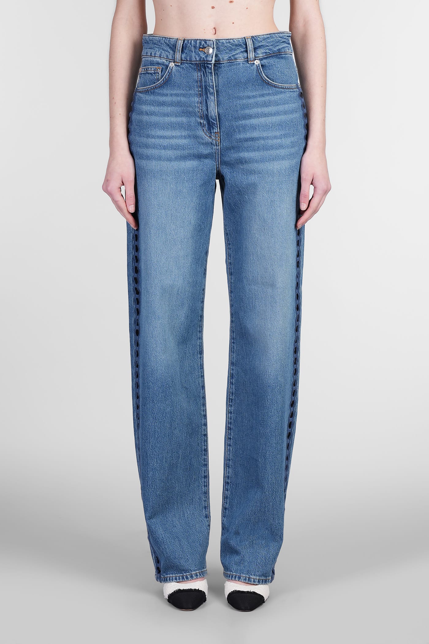 Gotz2 Jeans In Blue Cotton
