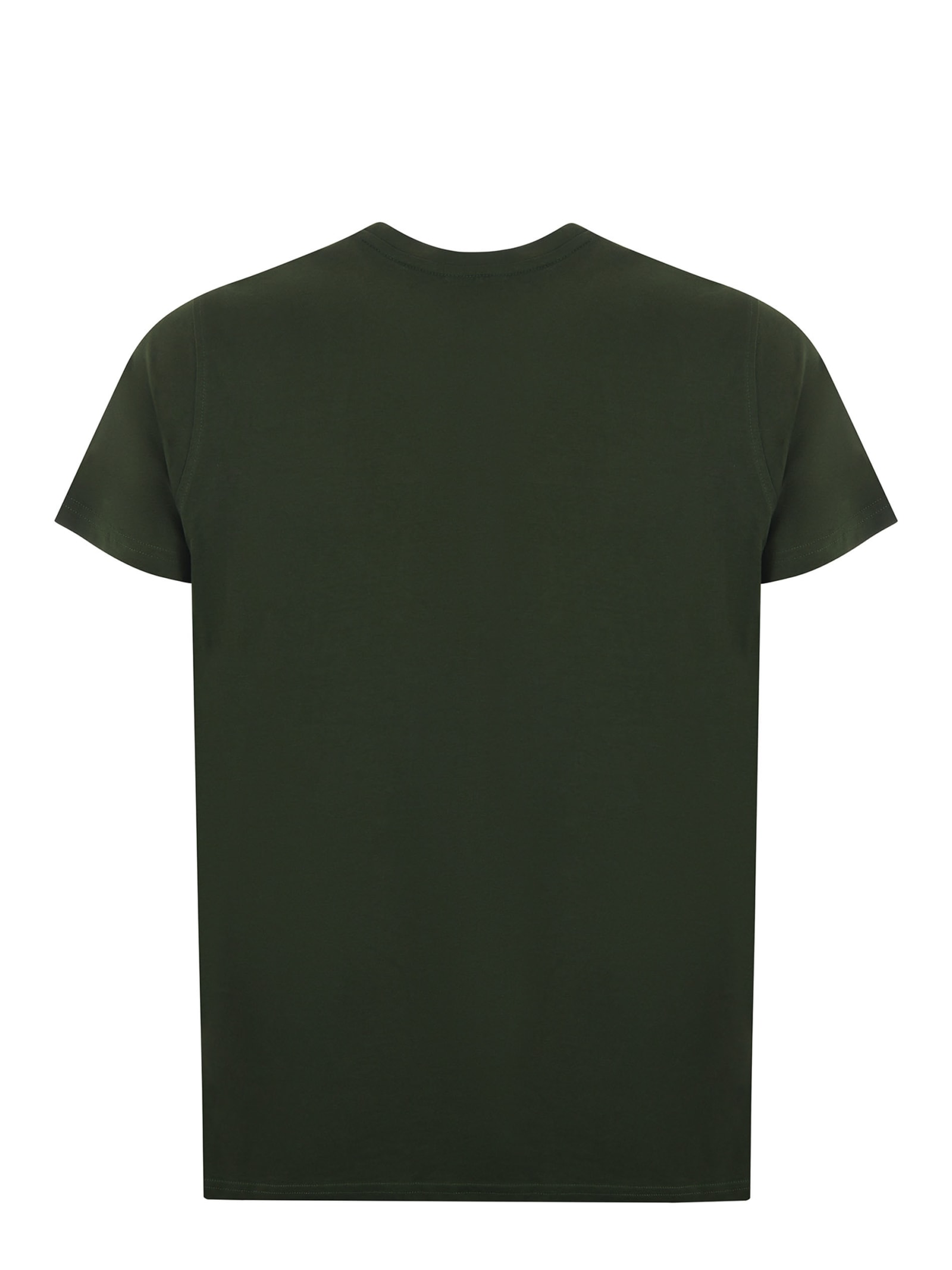 Shop K-way T-shirt In Verde Militare