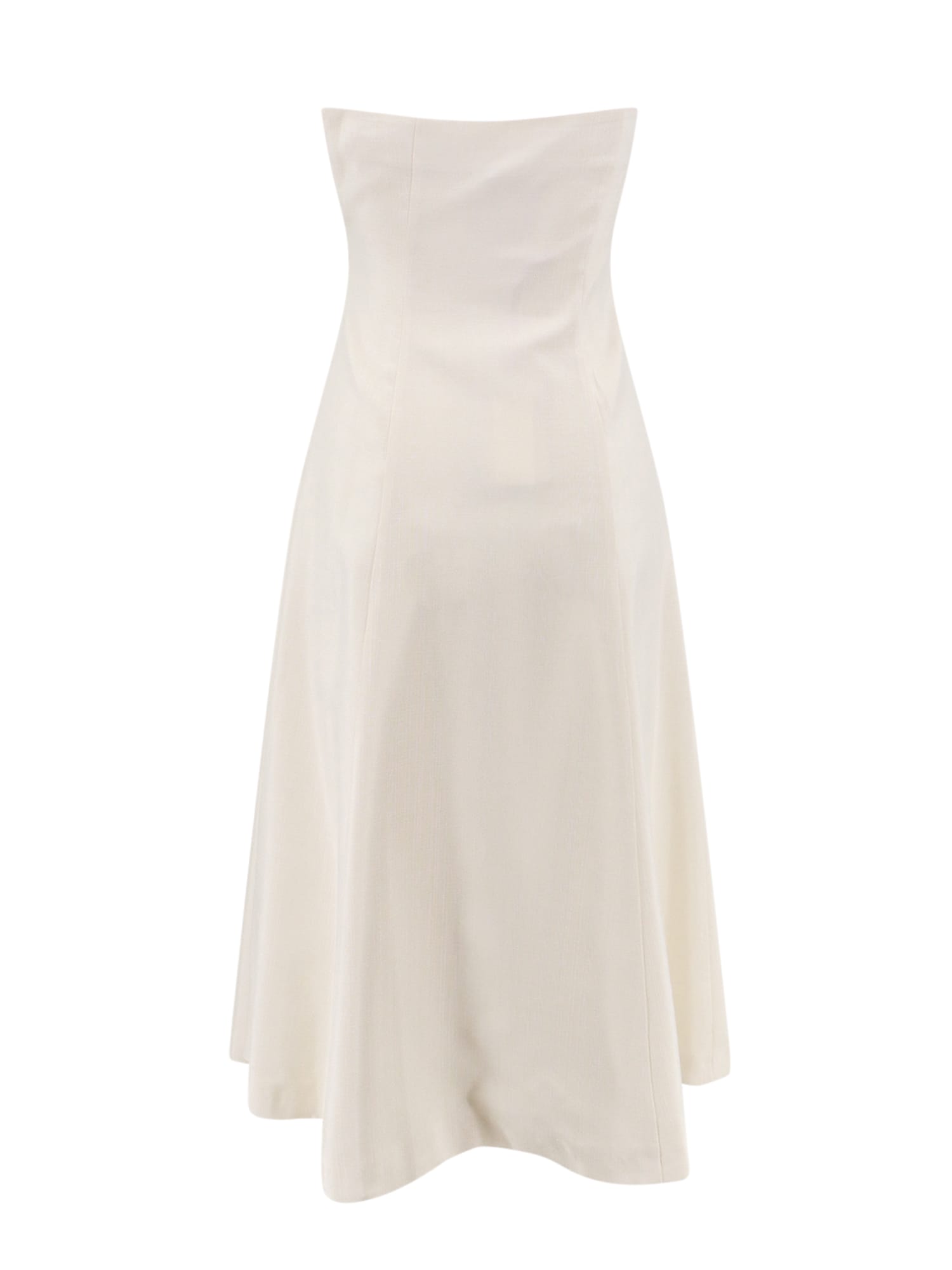Shop Semicouture Dress In White