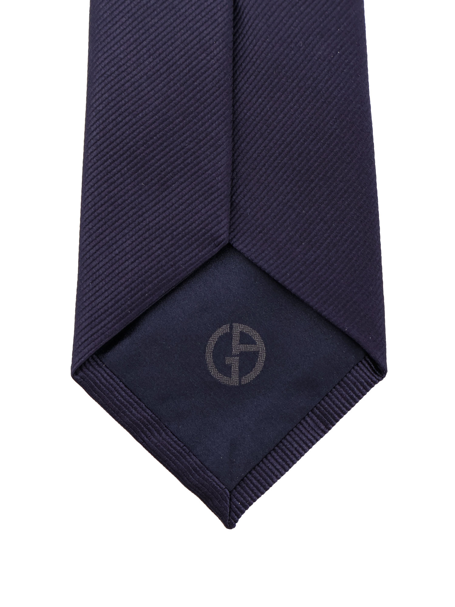 Giorgio Armani Silk Tie In Blue