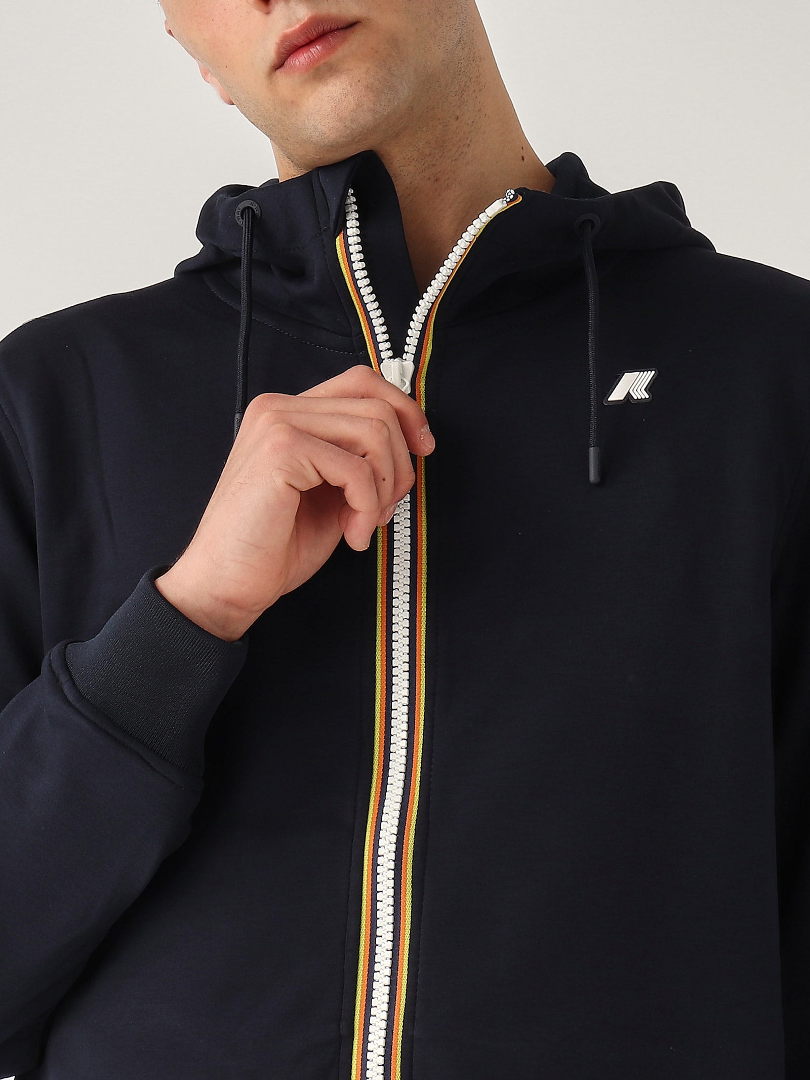 K-way Rainer Spacer Sweatshirt In Black