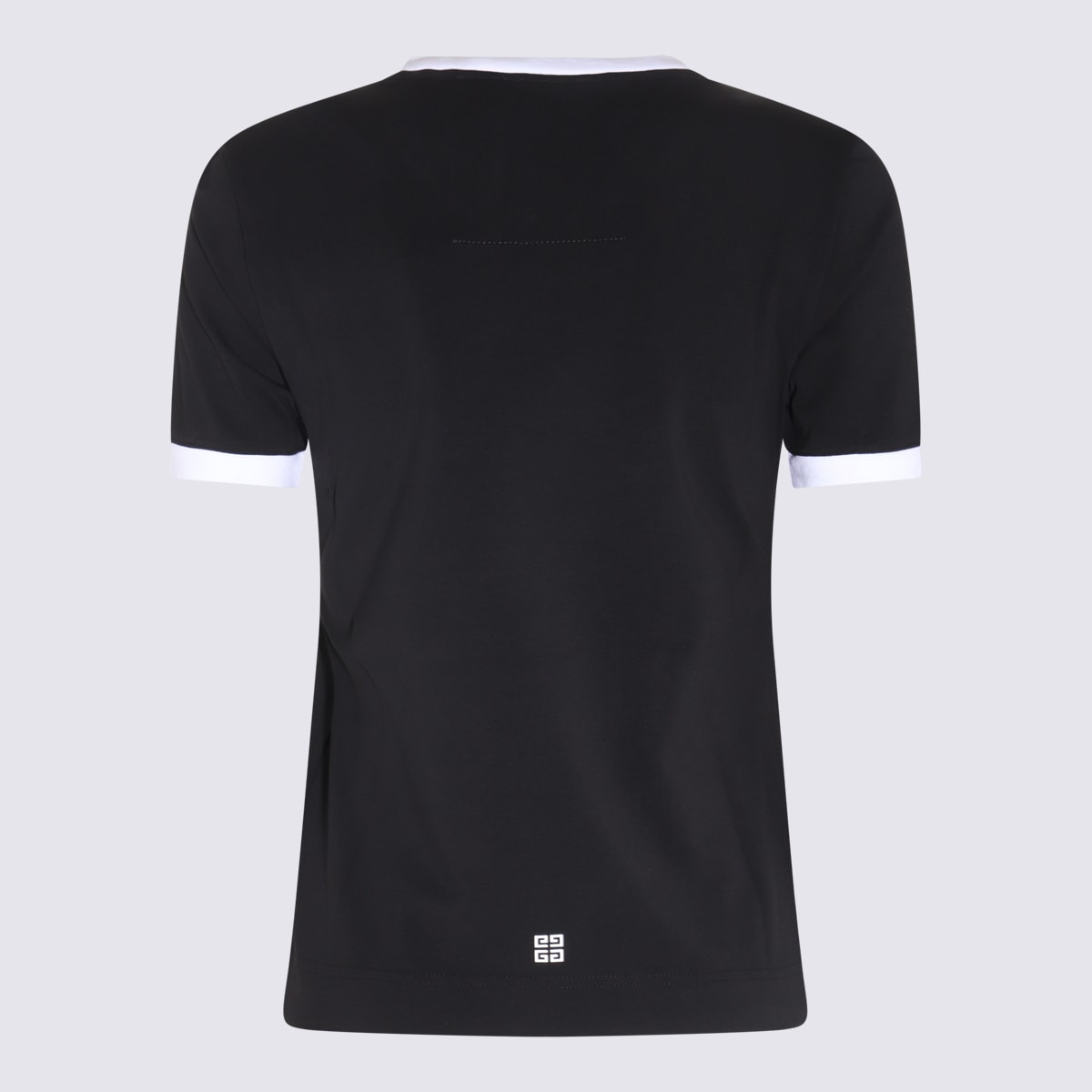 Shop Givenchy Black Cotton T-shirt