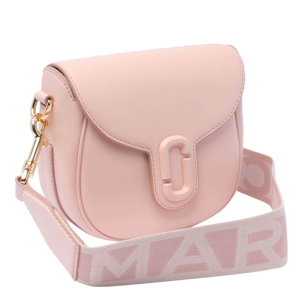 Shop Marc Jacobs The Small Saddle Bag In Pink