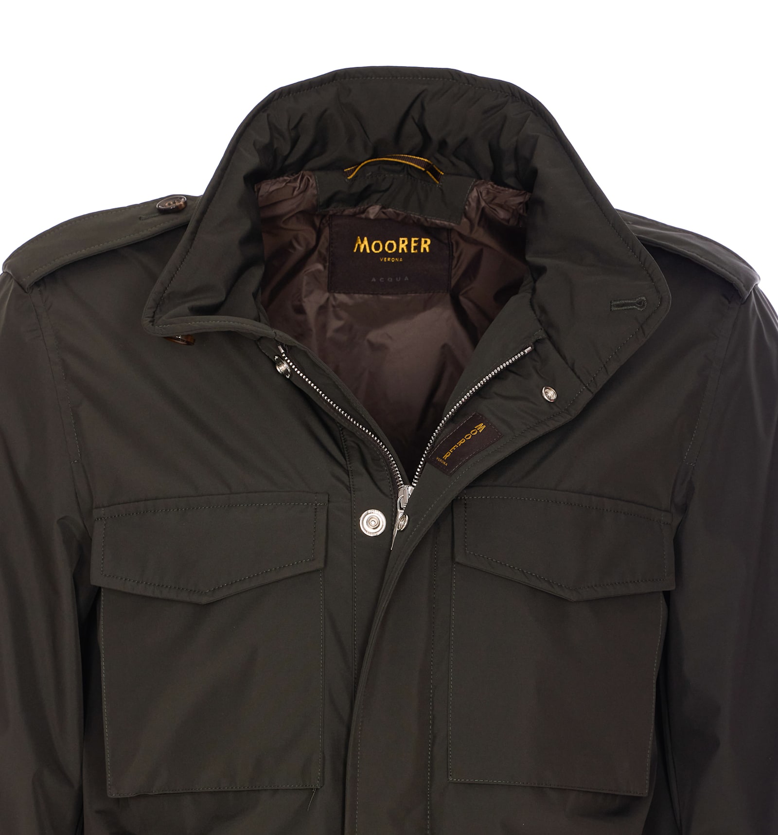 Moorer Denver Jacket In Green