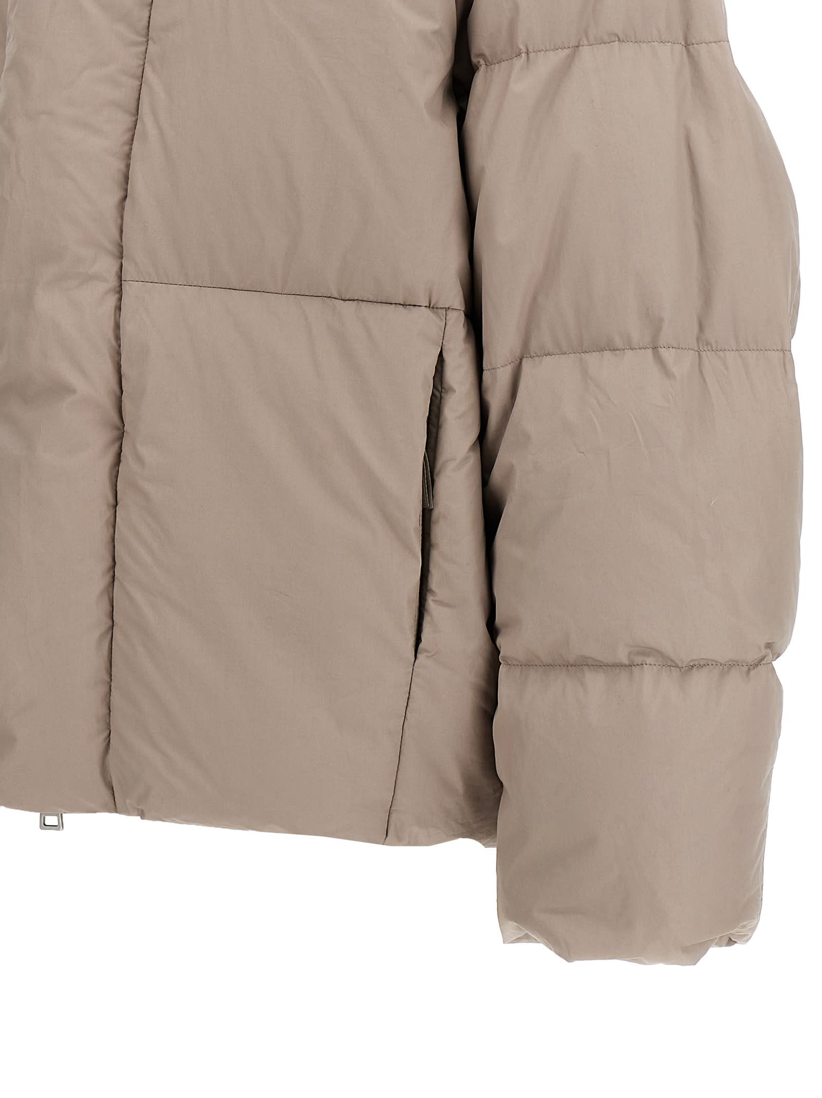 Shop Canada Goose Umba Coat Down Jacket In Gray