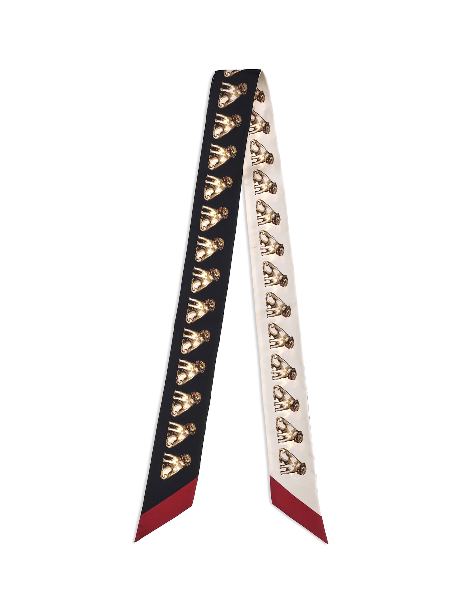 Valentino Bandeaux Scarf In Black