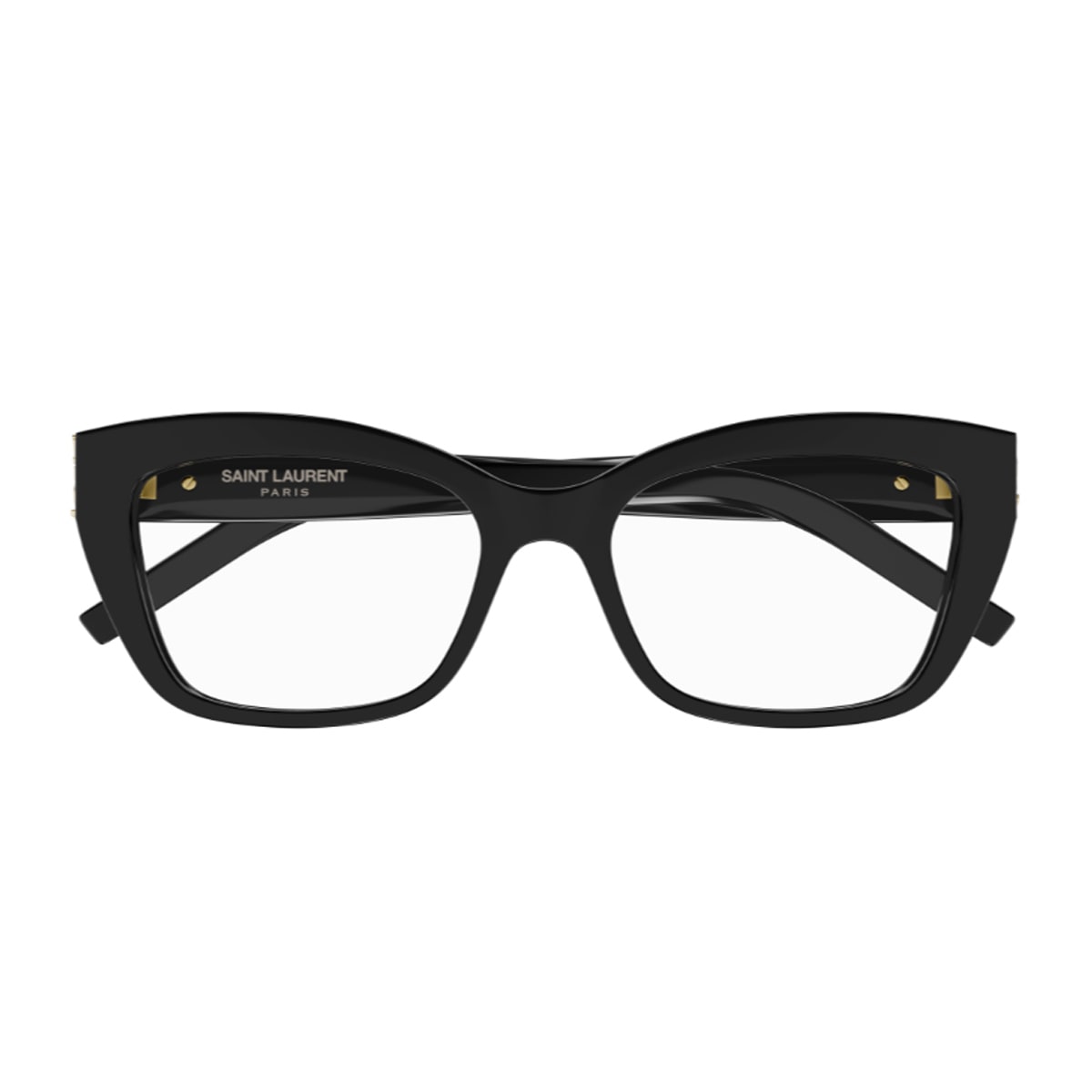Shop Saint Laurent Sl M117 Linea Monogram 001 Black Glasses