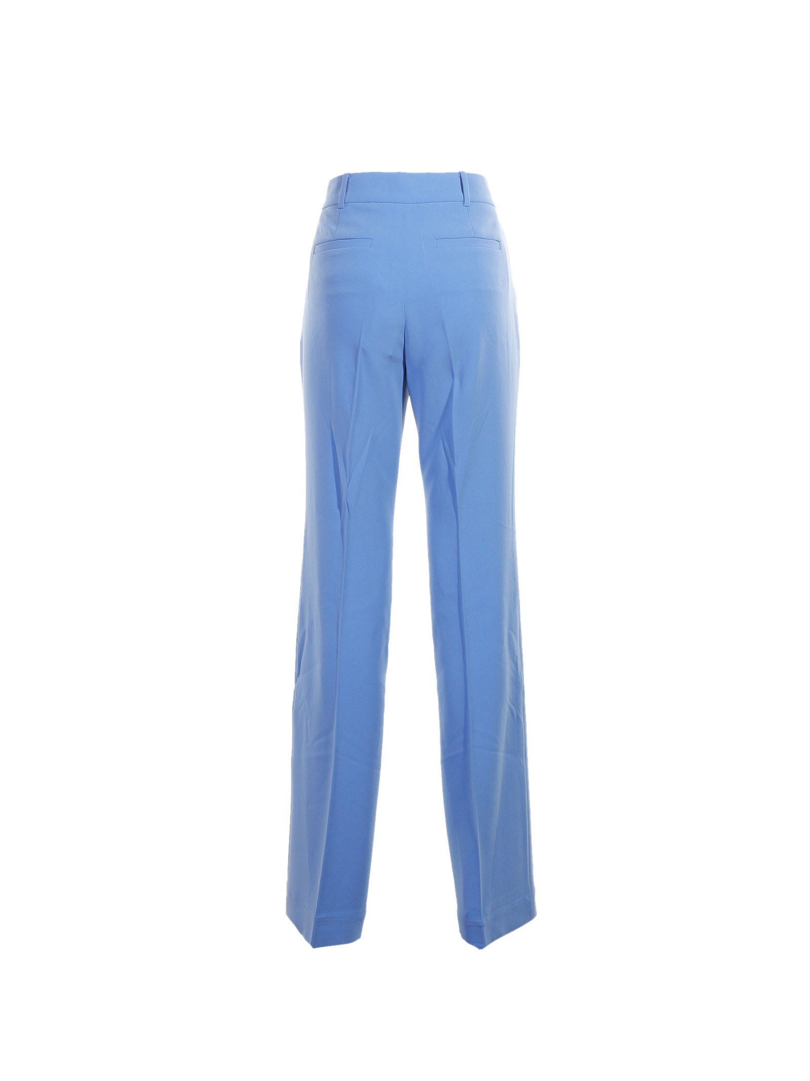 Michael Michael Kors Concealed Trousers In Crew Blue