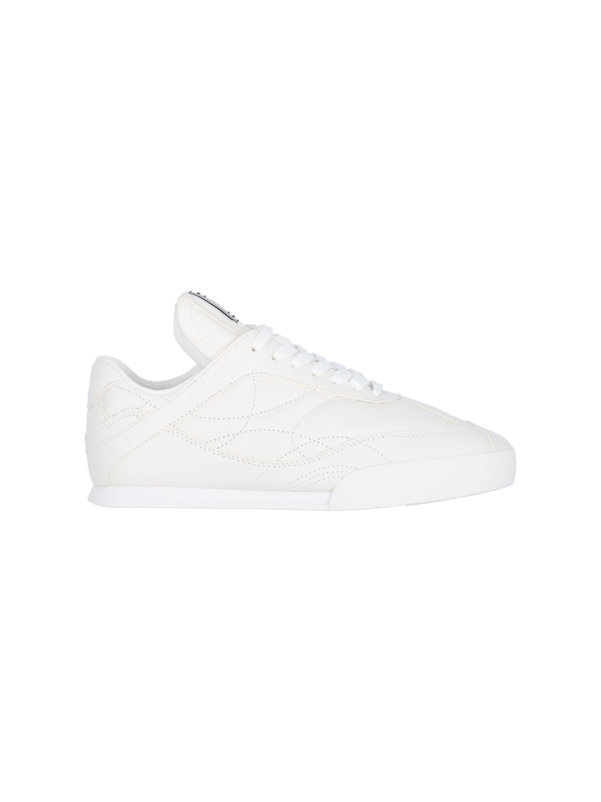 Shop Chloé Kick Sneakers In White