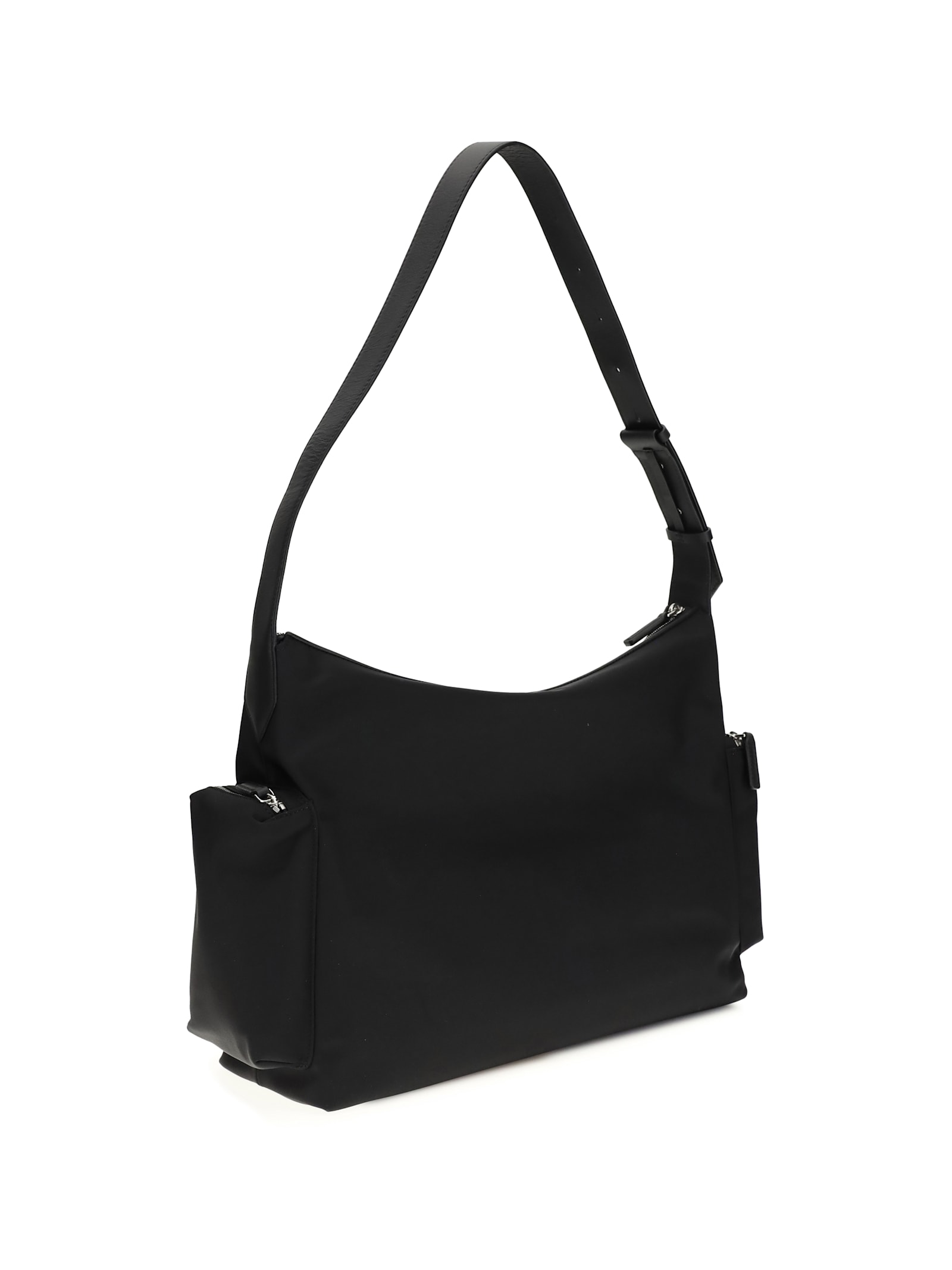 Mcm Aren Medium Shoulder Bag In Black