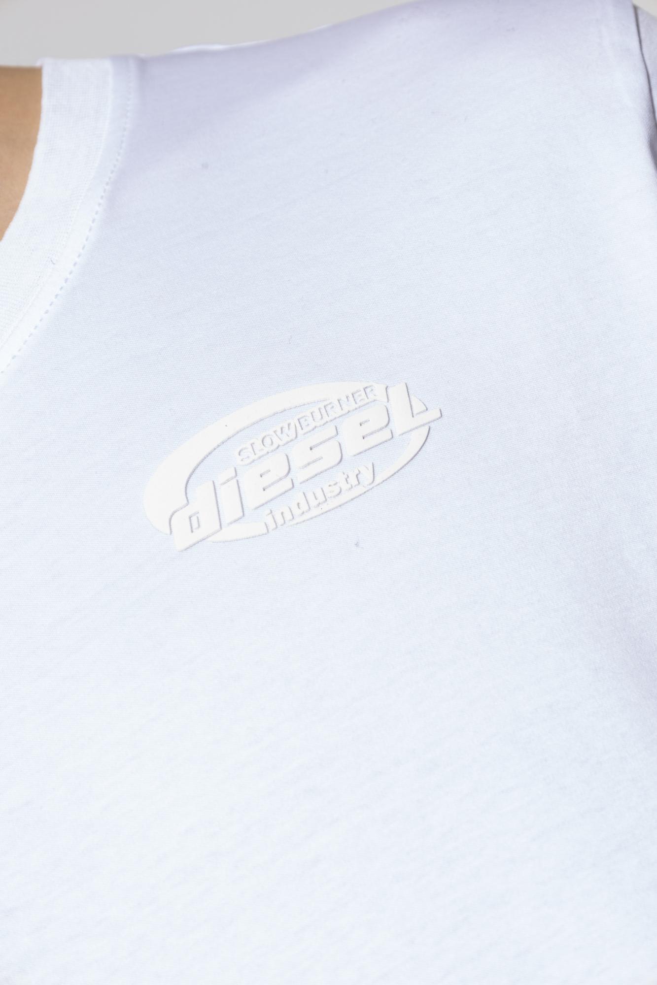 Diesel Short-sleeved T-shirt In Black