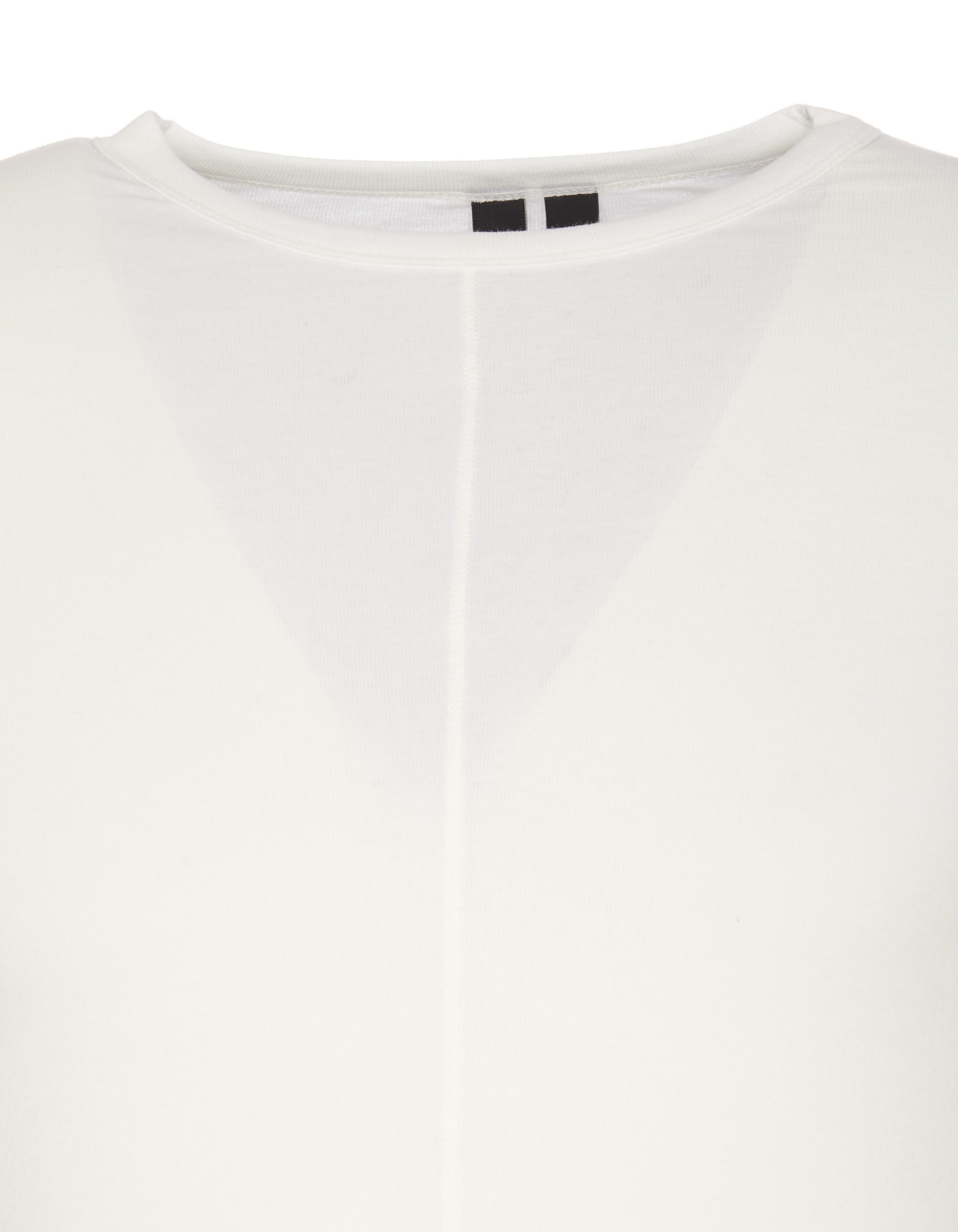 Shop Y-3 Logo Fitted T-shirt In Owhite