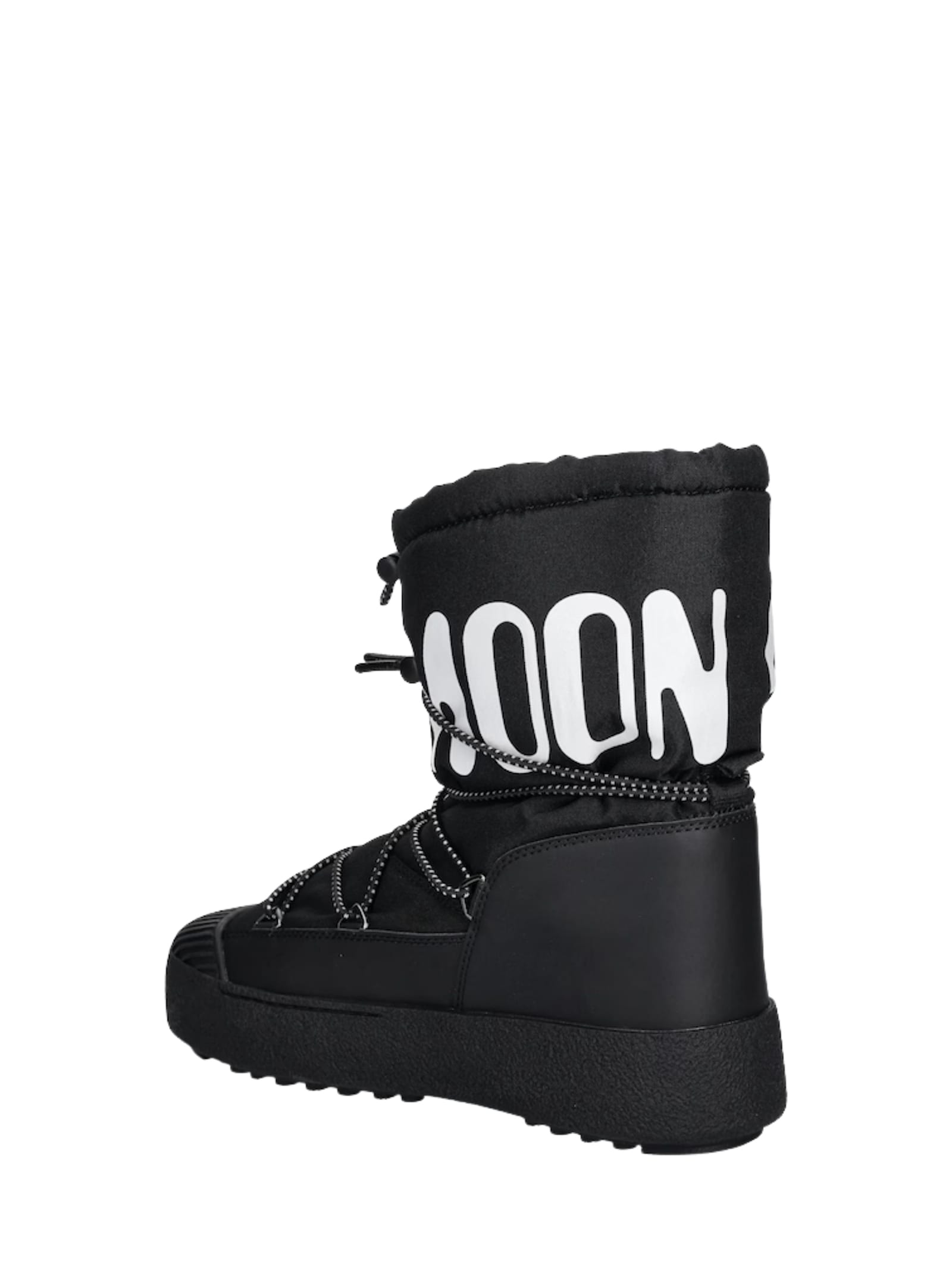 Moon Boot Mb Mrack Polar Ankle Boots In Black Nylon In Black