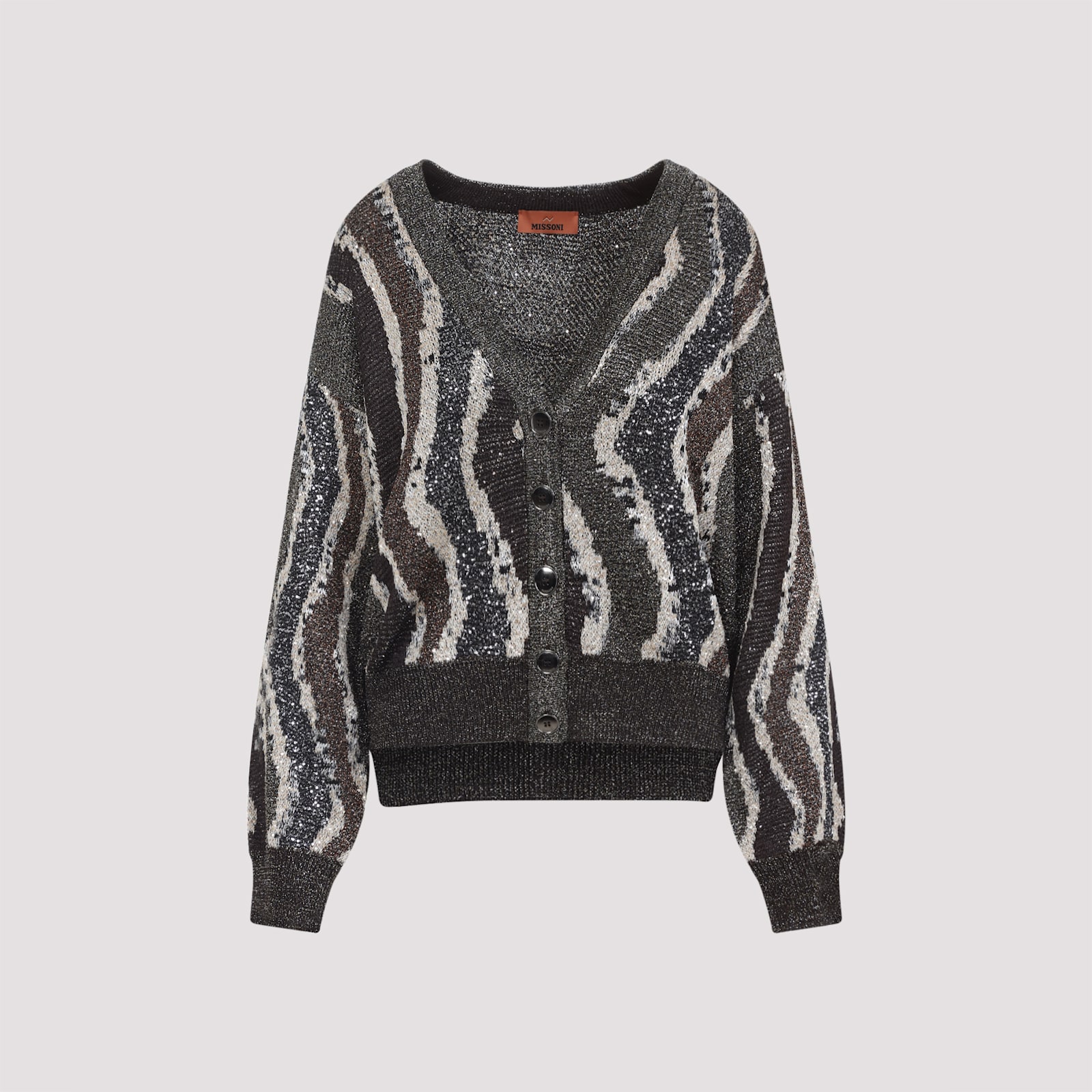 Missoni Brown Sweater For Versatility Sweaters In Black