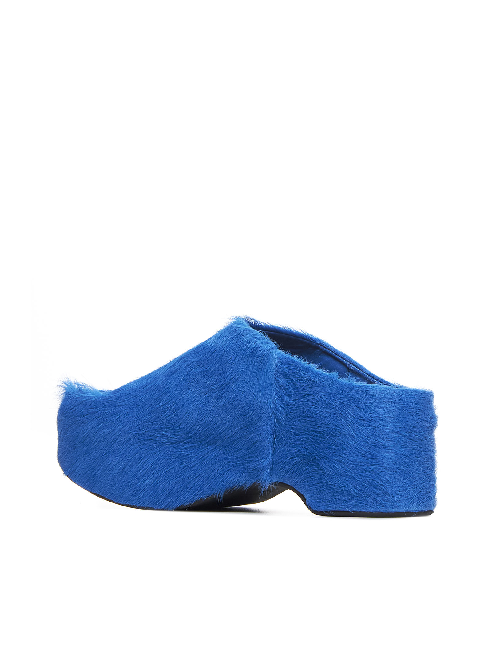 Shop Marni Sandals In Mazarine Blue